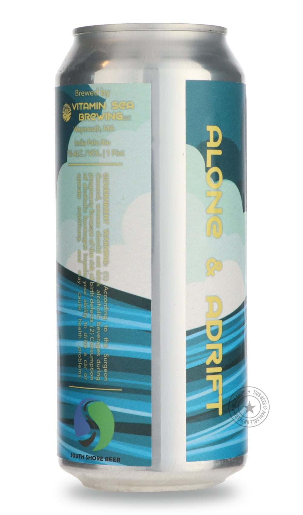 -Vitamin Sea- Alone & Adrift-IPA- Only @ Beer Republic - The best online beer store for American & Canadian craft beer - Buy beer online from the USA and Canada - Bier online kopen - Amerikaans bier kopen - Craft beer store - Craft beer kopen - Amerikanisch bier kaufen - Bier online kaufen - Acheter biere online - IPA - Stout - Porter - New England IPA - Hazy IPA - Imperial Stout - Barrel Aged - Barrel Aged Imperial Stout - Brown - Dark beer - Blond - Blonde - Pilsner - Lager - Wheat - Weizen - Amber - Barl