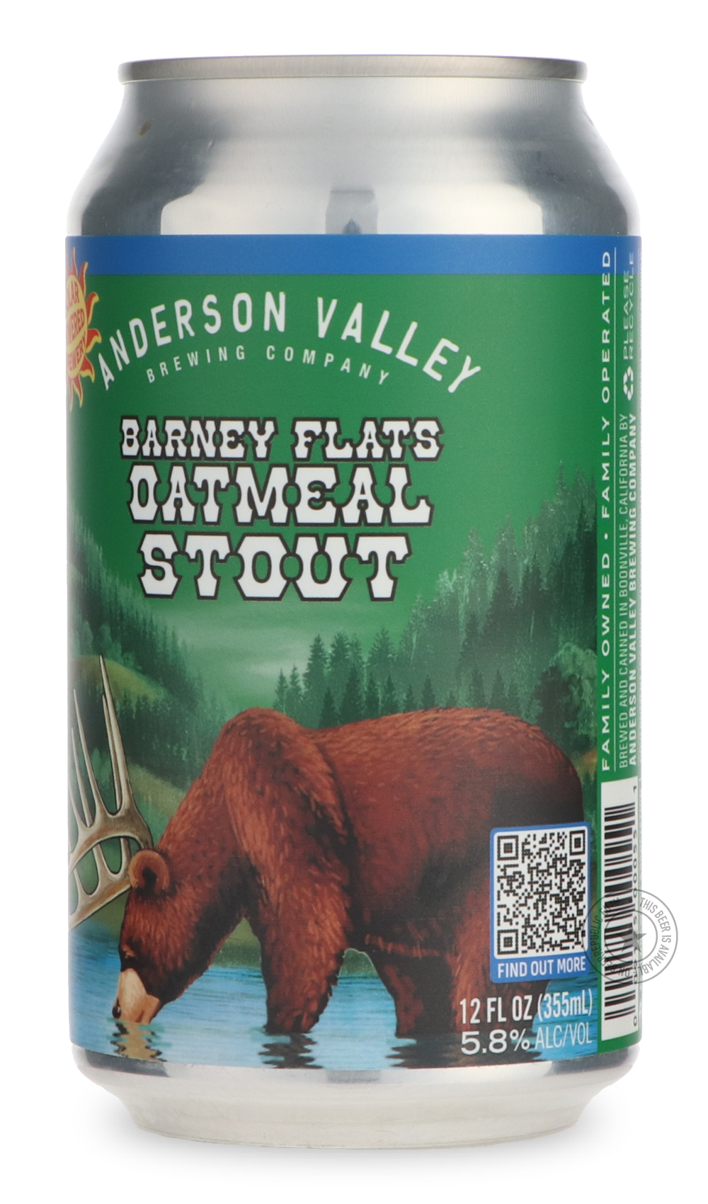 Anderson Valley- Barney Flats Oatmeal Stout-Stout & Porter- Only @ Beer Republic - The best online beer store for American & Canadian craft beer - Buy beer online from the USA and Canada - Bier online kopen - Amerikaans bier kopen - Craft beer store - Craft beer kopen - Amerikanisch bier kaufen - Bier online kaufen - Acheter biere online - IPA - Stout - Porter - New England IPA - Hazy IPA - Imperial Stout - Barrel Aged - Barrel Aged Imperial Stout - Brown - Dark beer - Blond - Blonde - Pilsner - Lager - Whe