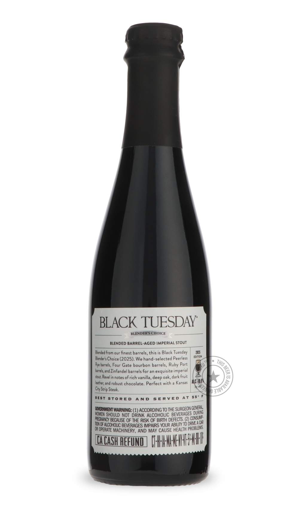 The Bruery- Black Tuesday Blender's Choice (2025) (375ml)-Stout & Porter- Only @ Beer Republic - The best online beer store for American & Canadian craft beer - Buy beer online from the USA and Canada - Bier online kopen - Amerikaans bier kopen - Craft beer store - Craft beer kopen - Amerikanisch bier kaufen - Bier online kaufen - Acheter biere online - IPA - Stout - Porter - New England IPA - Hazy IPA - Imperial Stout - Barrel Aged - Barrel Aged Imperial Stout - Brown - Dark beer - Blond - Blonde - Pilsner