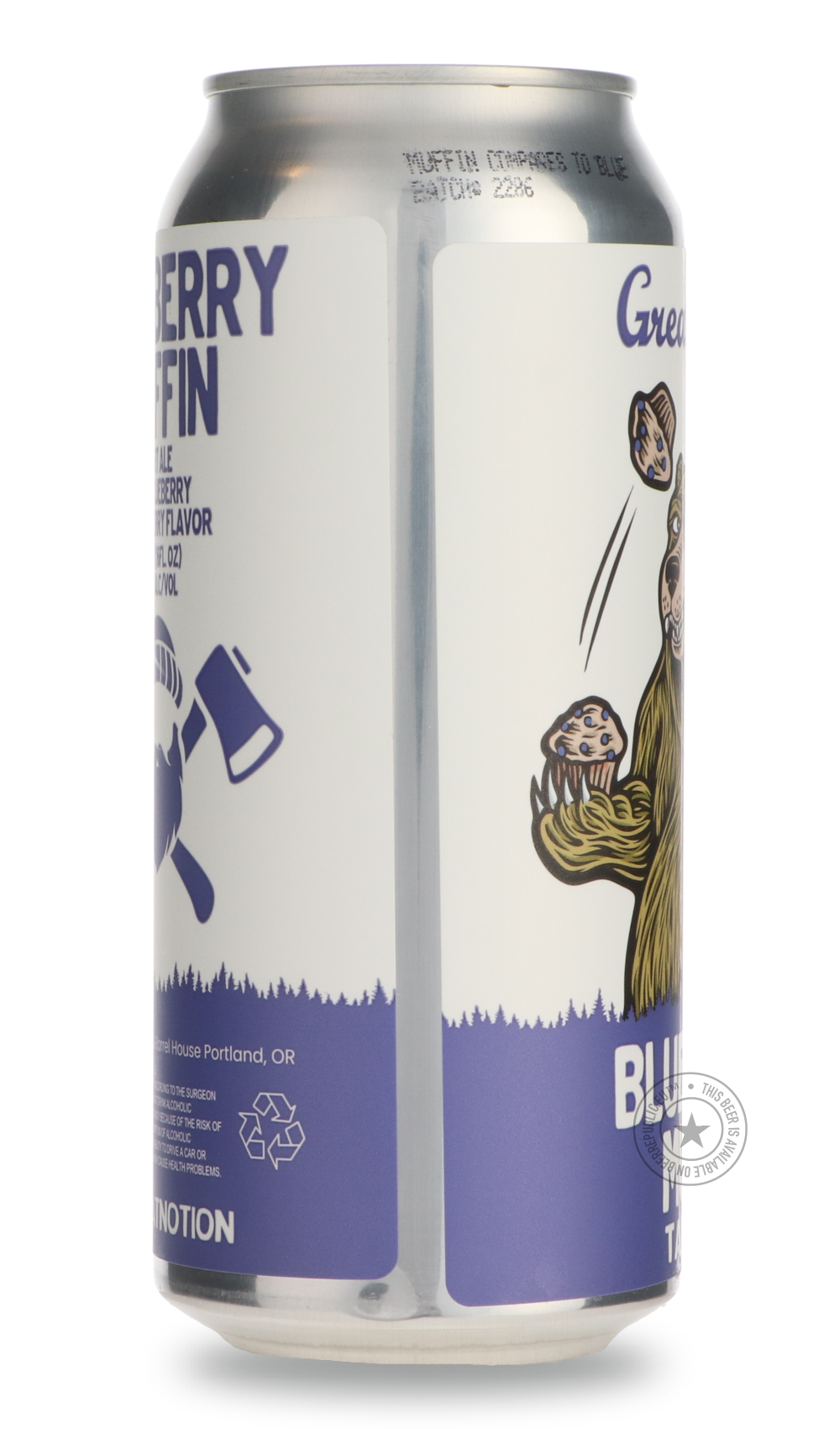 -Great Notion- Blueberry Muffin-Sour / Wild & Fruity- Only @ Beer Republic - The best online beer store for American & Canadian craft beer - Buy beer online from the USA and Canada - Bier online kopen - Amerikaans bier kopen - Craft beer store - Craft beer kopen - Amerikanisch bier kaufen - Bier online kaufen - Acheter biere online - IPA - Stout - Porter - New England IPA - Hazy IPA - Imperial Stout - Barrel Aged - Barrel Aged Imperial Stout - Brown - Dark beer - Blond - Blonde - Pilsner - Lager - Wheat - W