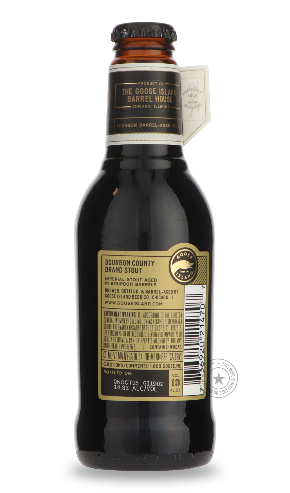 -Goose Island- Bourbon County Brand Stout 2025-Stout & Porter- Only @ Beer Republic - The best online beer store for American & Canadian craft beer - Buy beer online from the USA and Canada - Bier online kopen - Amerikaans bier kopen - Craft beer store - Craft beer kopen - Amerikanisch bier kaufen - Bier online kaufen - Acheter biere online - IPA - Stout - Porter - New England IPA - Hazy IPA - Imperial Stout - Barrel Aged - Barrel Aged Imperial Stout - Brown - Dark beer - Blond - Blonde - Pilsner - Lager -