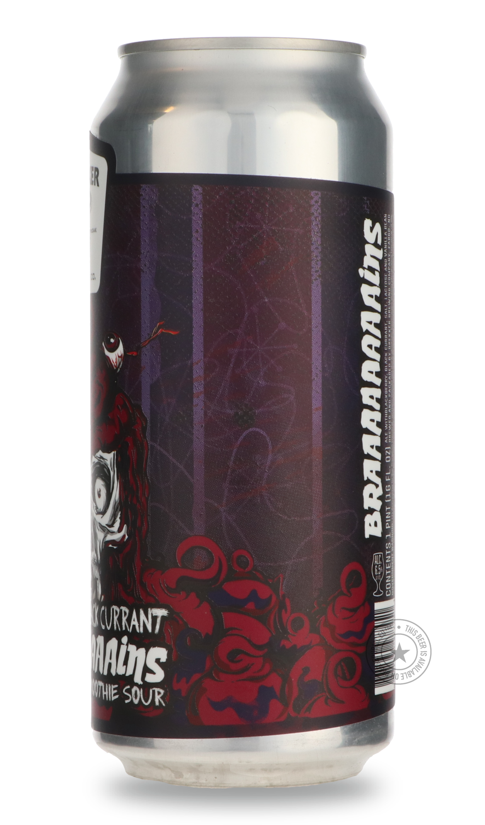 Drekker- Braaaaaaaains: Blackberry & Black Currant-Sour / Wild & Fruity- Only @ Beer Republic - The best online beer store for American & Canadian craft beer - Buy beer online from the USA and Canada - Bier online kopen - Amerikaans bier kopen - Craft beer store - Craft beer kopen - Amerikanisch bier kaufen - Bier online kaufen - Acheter biere online - IPA - Stout - Porter - New England IPA - Hazy IPA - Imperial Stout - Barrel Aged - Barrel Aged Imperial Stout - Brown - Dark beer - Blond - Blonde - Pilsner
