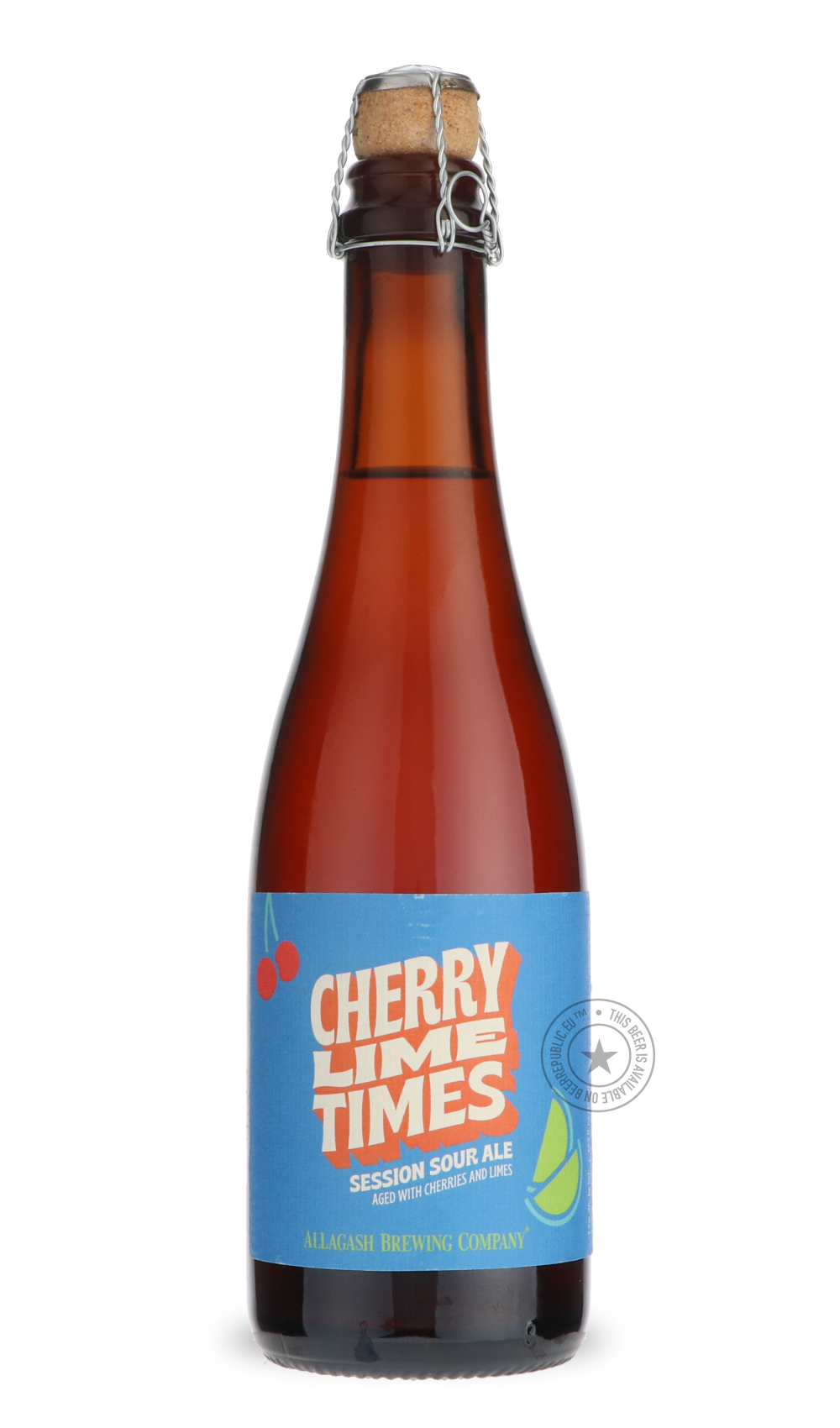 -Allagash- Cherry Lime Times-Sour / Wild & Fruity- Only @ Beer Republic - The best online beer store for American & Canadian craft beer - Buy beer online from the USA and Canada - Bier online kopen - Amerikaans bier kopen - Craft beer store - Craft beer kopen - Amerikanisch bier kaufen - Bier online kaufen - Acheter biere online - IPA - Stout - Porter - New England IPA - Hazy IPA - Imperial Stout - Barrel Aged - Barrel Aged Imperial Stout - Brown - Dark beer - Blond - Blonde - Pilsner - Lager - Wheat - Weiz
