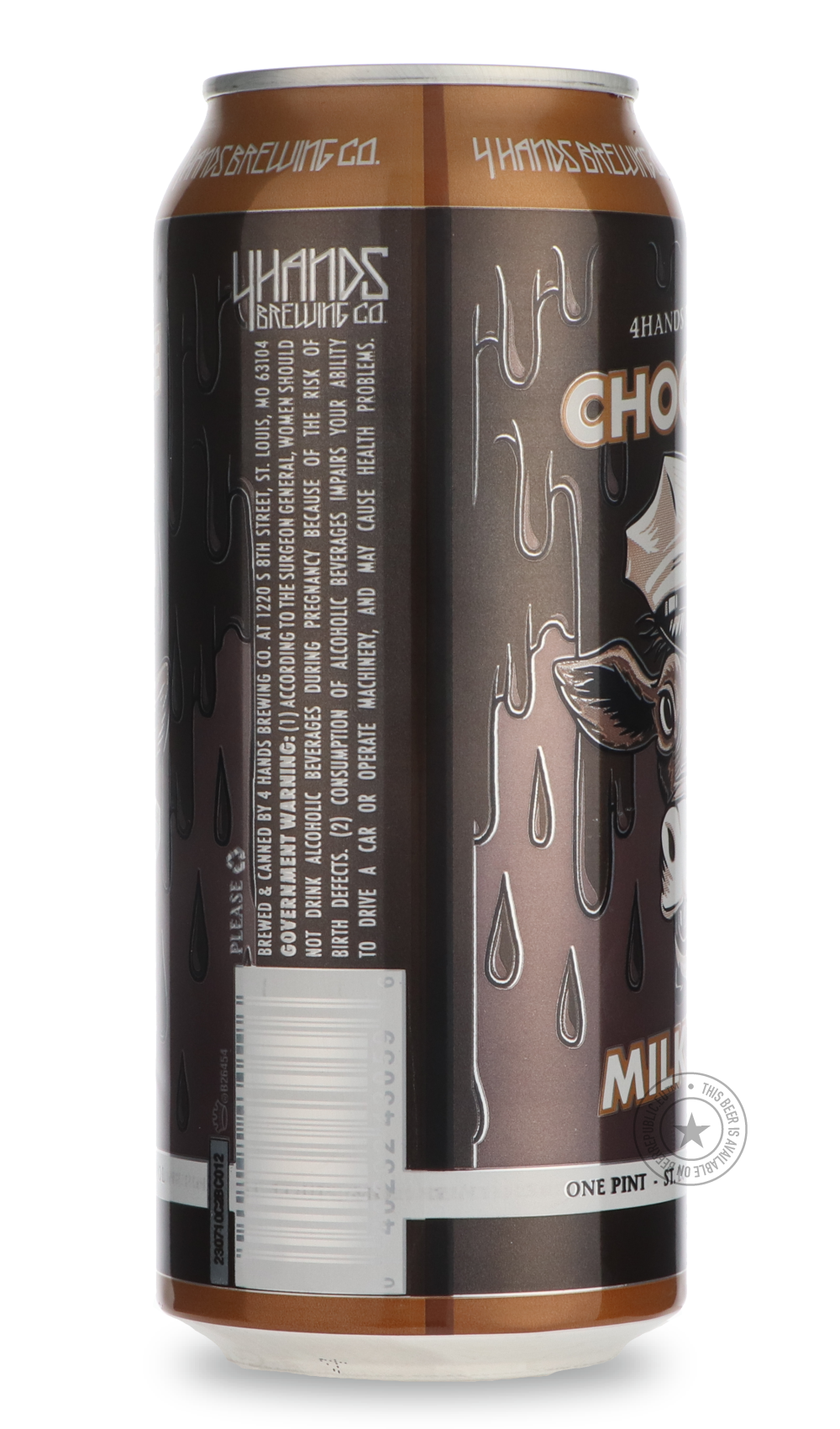 -4 Hands- Chocolate Milk Stout-Stout & Porter- Only @ Beer Republic - The best online beer store for American & Canadian craft beer - Buy beer online from the USA and Canada - Bier online kopen - Amerikaans bier kopen - Craft beer store - Craft beer kopen - Amerikanisch bier kaufen - Bier online kaufen - Acheter biere online - IPA - Stout - Porter - New England IPA - Hazy IPA - Imperial Stout - Barrel Aged - Barrel Aged Imperial Stout - Brown - Dark beer - Blond - Blonde - Pilsner - Lager - Wheat - Weizen -