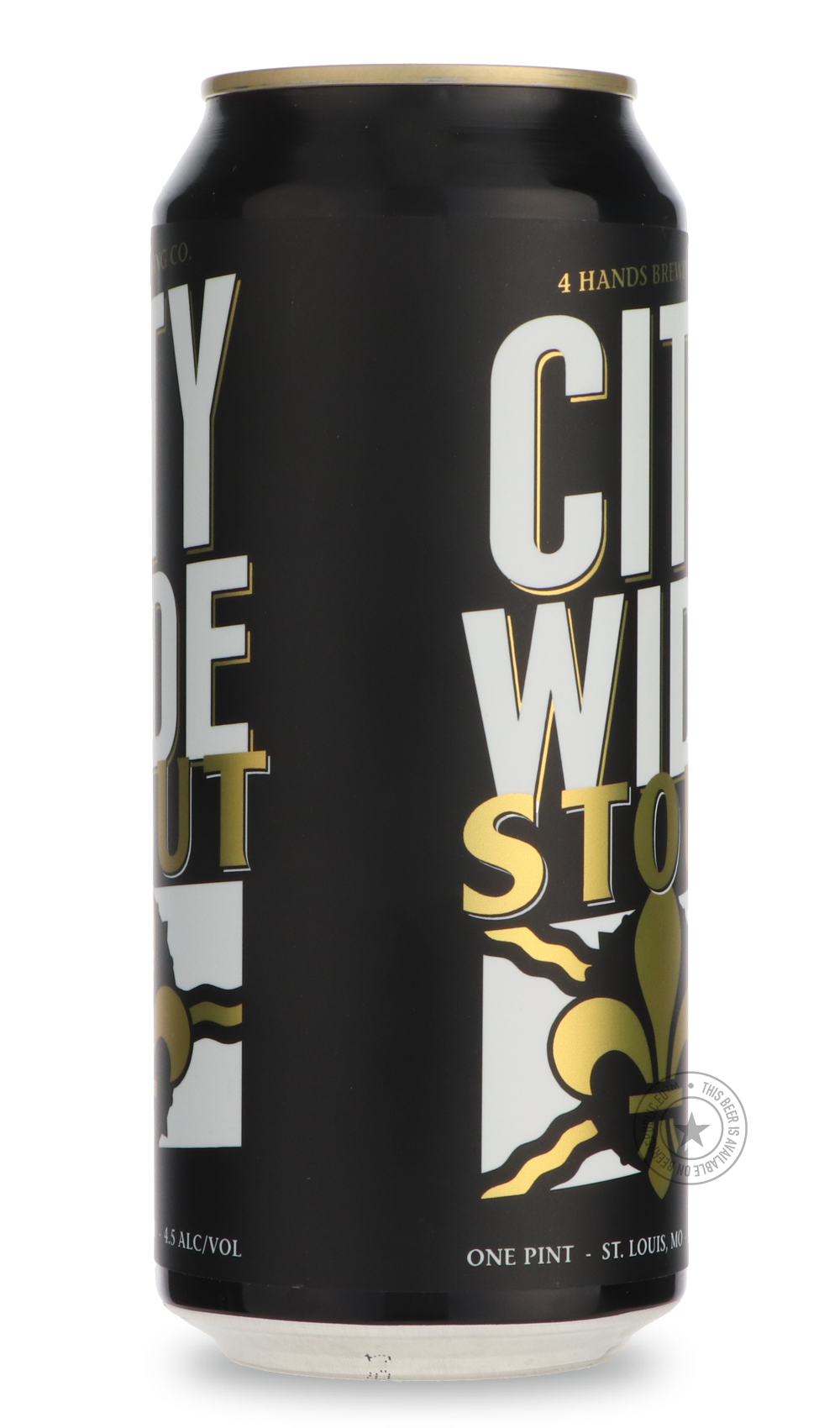 -4 Hands- City Wide Stout-Stout & Porter- Only @ Beer Republic - The best online beer store for American & Canadian craft beer - Buy beer online from the USA and Canada - Bier online kopen - Amerikaans bier kopen - Craft beer store - Craft beer kopen - Amerikanisch bier kaufen - Bier online kaufen - Acheter biere online - IPA - Stout - Porter - New England IPA - Hazy IPA - Imperial Stout - Barrel Aged - Barrel Aged Imperial Stout - Brown - Dark beer - Blond - Blonde - Pilsner - Lager - Wheat - Weizen - Ambe