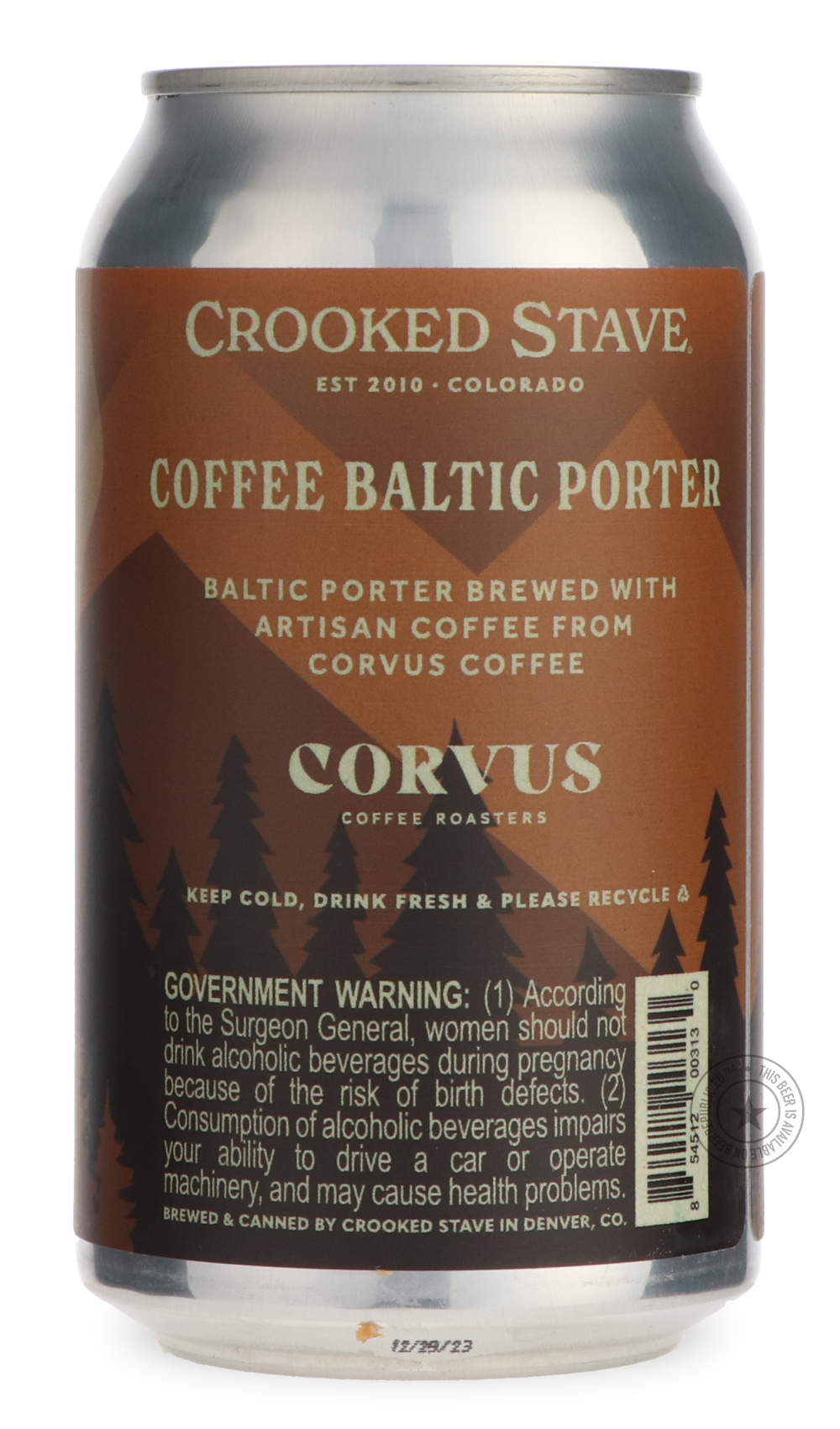 -Crooked Stave- Coffee Baltic Porter-Stout & Porter- Only @ Beer Republic - The best online beer store for American & Canadian craft beer - Buy beer online from the USA and Canada - Bier online kopen - Amerikaans bier kopen - Craft beer store - Craft beer kopen - Amerikanisch bier kaufen - Bier online kaufen - Acheter biere online - IPA - Stout - Porter - New England IPA - Hazy IPA - Imperial Stout - Barrel Aged - Barrel Aged Imperial Stout - Brown - Dark beer - Blond - Blonde - Pilsner - Lager - Wheat - We