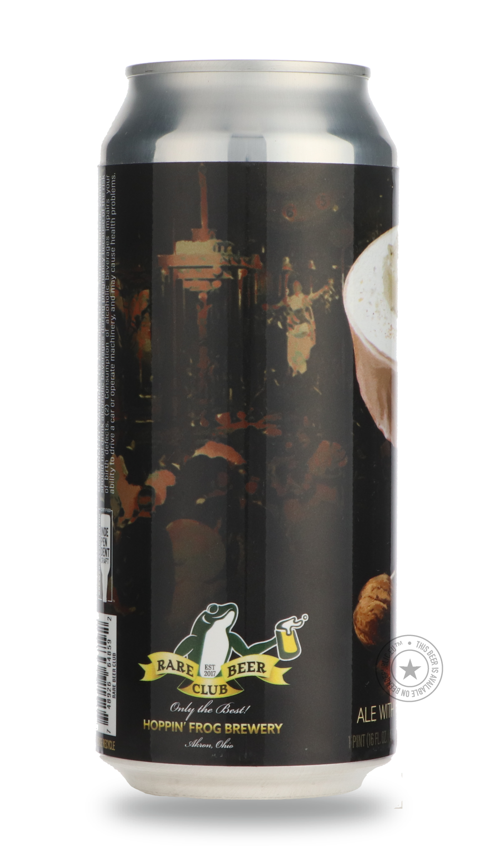 Hoppin' Frog- Cognac Barrel-Aged Brandy Alexander BORIS the Crusher-Stout & Porter- Only @ Beer Republic - The best online beer store for American & Canadian craft beer - Buy beer online from the USA and Canada - Bier online kopen - Amerikaans bier kopen - Craft beer store - Craft beer kopen - Amerikanisch bier kaufen - Bier online kaufen - Acheter biere online - IPA - Stout - Porter - New England IPA - Hazy IPA - Imperial Stout - Barrel Aged - Barrel Aged Imperial Stout - Brown - Dark beer - Blond - Blonde