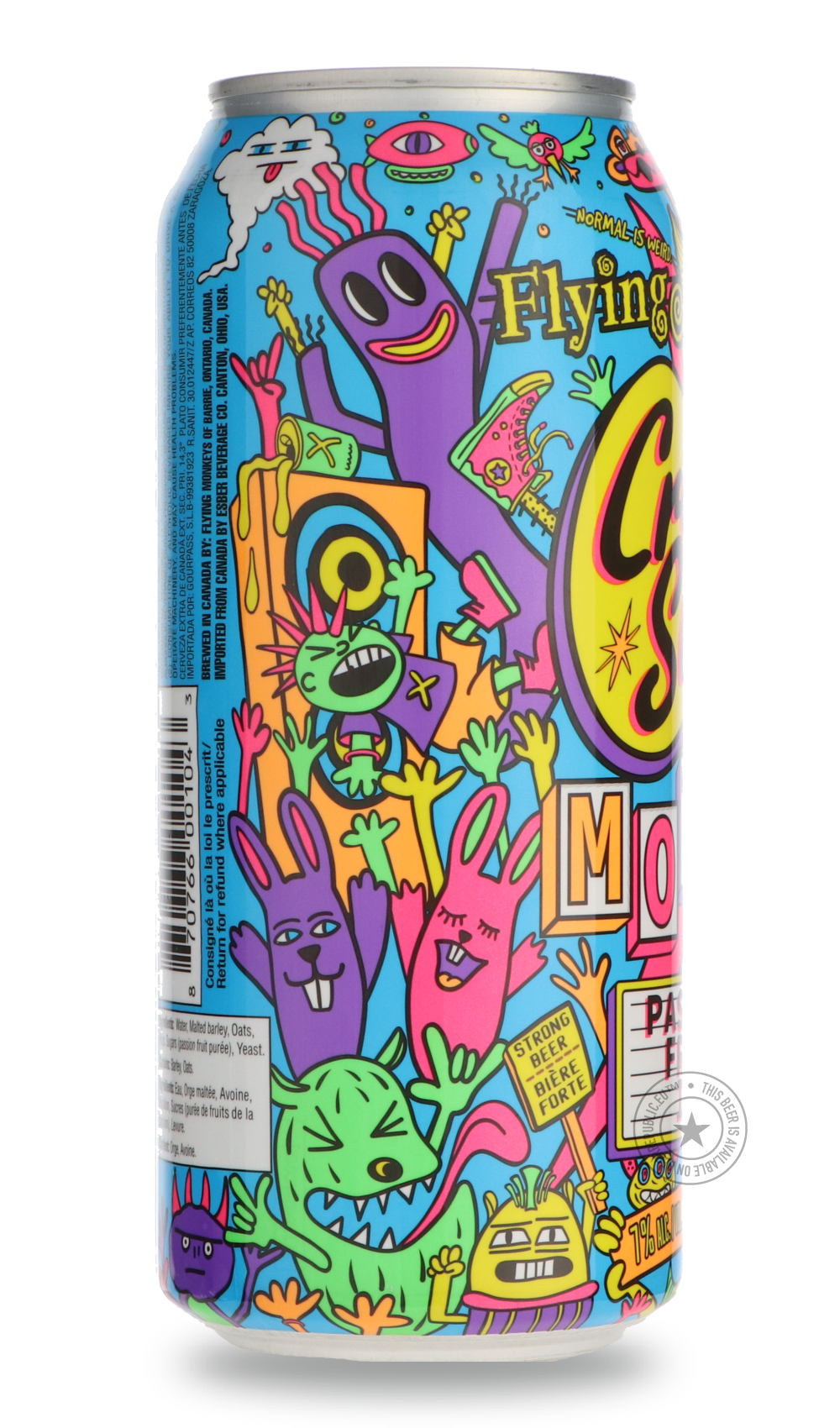 Flying Monkeys- Crowd Surf Motel Passion Fruit IPA-IPA- Only @ Beer Republic - The best online beer store for American & Canadian craft beer - Buy beer online from the USA and Canada - Bier online kopen - Amerikaans bier kopen - Craft beer store - Craft beer kopen - Amerikanisch bier kaufen - Bier online kaufen - Acheter biere online - IPA - Stout - Porter - New England IPA - Hazy IPA - Imperial Stout - Barrel Aged - Barrel Aged Imperial Stout - Brown - Dark beer - Blond - Blonde - Pilsner - Lager - Wheat -