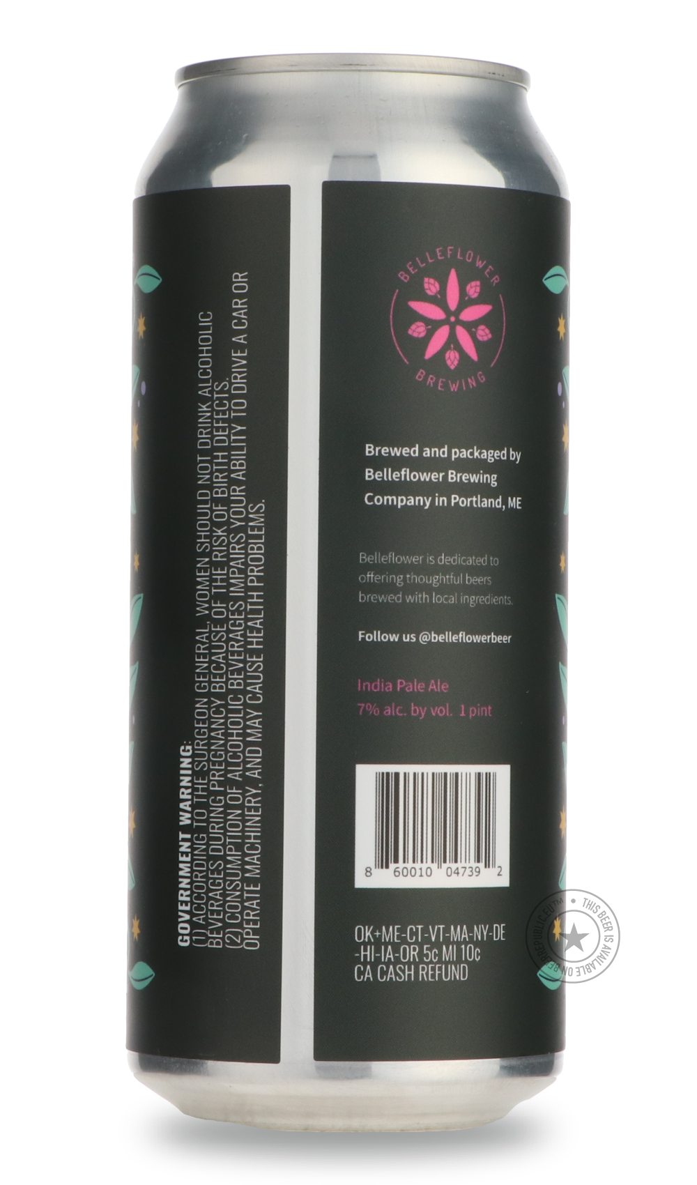 Belleflower- Crystal Cover-IPA- Only @ Beer Republic - The best online beer store for American & Canadian craft beer - Buy beer online from the USA and Canada - Bier online kopen - Amerikaans bier kopen - Craft beer store - Craft beer kopen - Amerikanisch bier kaufen - Bier online kaufen - Acheter biere online - IPA - Stout - Porter - New England IPA - Hazy IPA - Imperial Stout - Barrel Aged - Barrel Aged Imperial Stout - Brown - Dark beer - Blond - Blonde - Pilsner - Lager - Wheat - Weizen - Amber - Barley