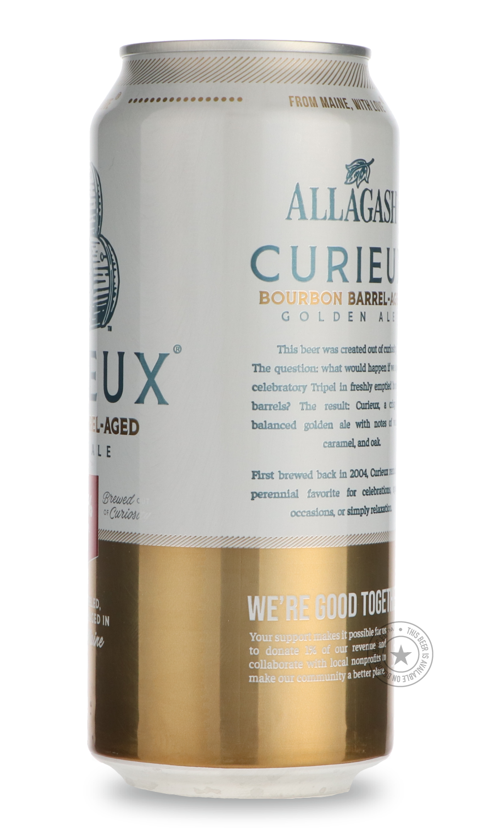 -Allagash- Curieux [473ml can]-Pale- Only @ Beer Republic - The best online beer store for American & Canadian craft beer - Buy beer online from the USA and Canada - Bier online kopen - Amerikaans bier kopen - Craft beer store - Craft beer kopen - Amerikanisch bier kaufen - Bier online kaufen - Acheter biere online - IPA - Stout - Porter - New England IPA - Hazy IPA - Imperial Stout - Barrel Aged - Barrel Aged Imperial Stout - Brown - Dark beer - Blond - Blonde - Pilsner - Lager - Wheat - Weizen - Amber - B