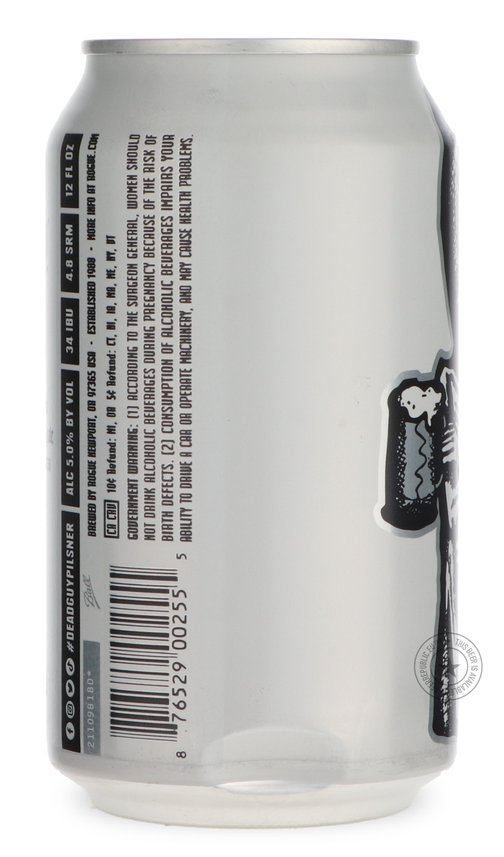 -Rogue- Dead Guy Pilsner-Pale- Only @ Beer Republic - The best online beer store for American & Canadian craft beer - Buy beer online from the USA and Canada - Bier online kopen - Amerikaans bier kopen - Craft beer store - Craft beer kopen - Amerikanisch bier kaufen - Bier online kaufen - Acheter biere online - IPA - Stout - Porter - New England IPA - Hazy IPA - Imperial Stout - Barrel Aged - Barrel Aged Imperial Stout - Brown - Dark beer - Blond - Blonde - Pilsner - Lager - Wheat - Weizen - Amber - Barley