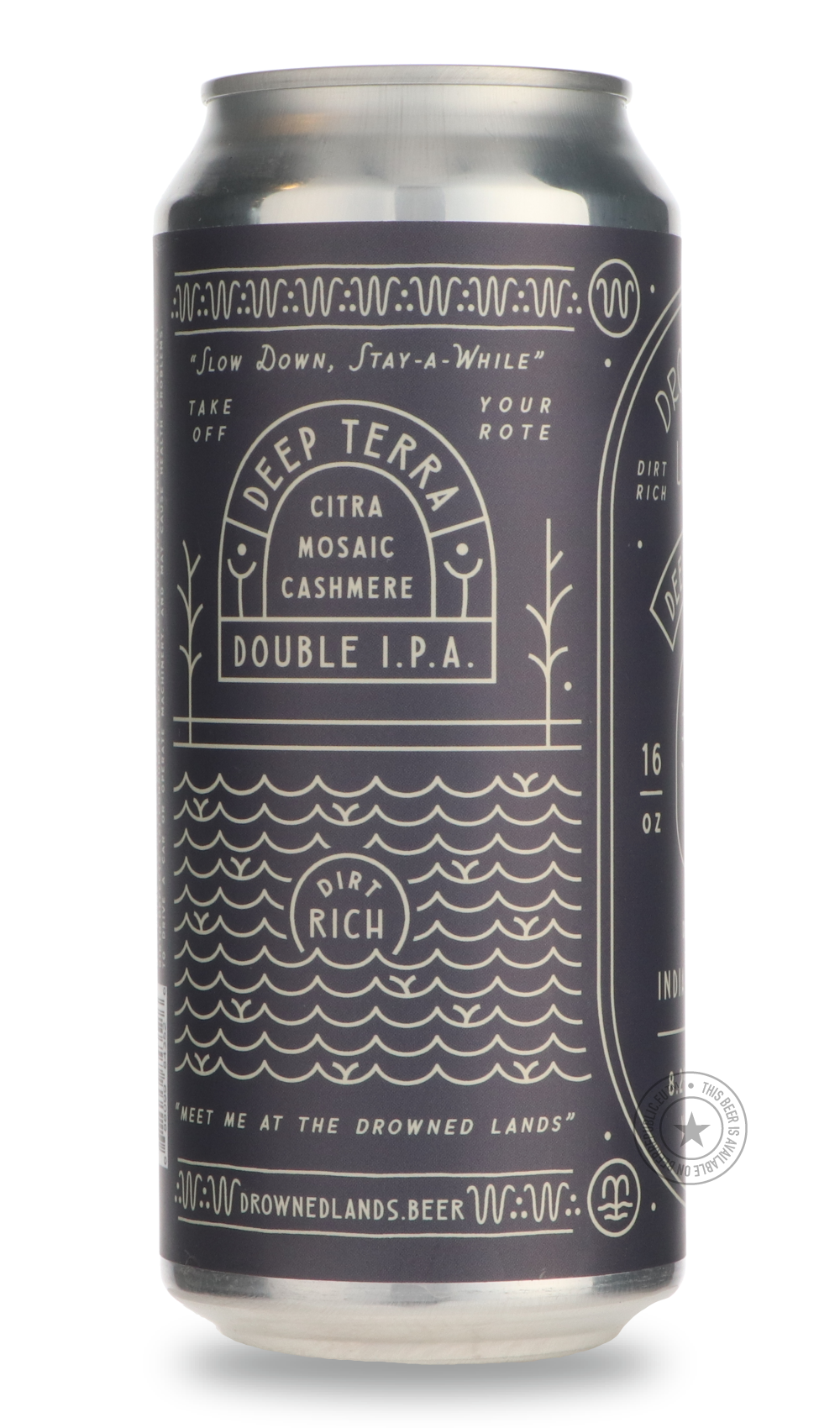 The Drowned Lands- Deep Terra-IPA- Only @ Beer Republic - The best online beer store for American & Canadian craft beer - Buy beer online from the USA and Canada - Bier online kopen - Amerikaans bier kopen - Craft beer store - Craft beer kopen - Amerikanisch bier kaufen - Bier online kaufen - Acheter biere online - IPA - Stout - Porter - New England IPA - Hazy IPA - Imperial Stout - Barrel Aged - Barrel Aged Imperial Stout - Brown - Dark beer - Blond - Blonde - Pilsner - Lager - Wheat - Weizen - Amber - Bar