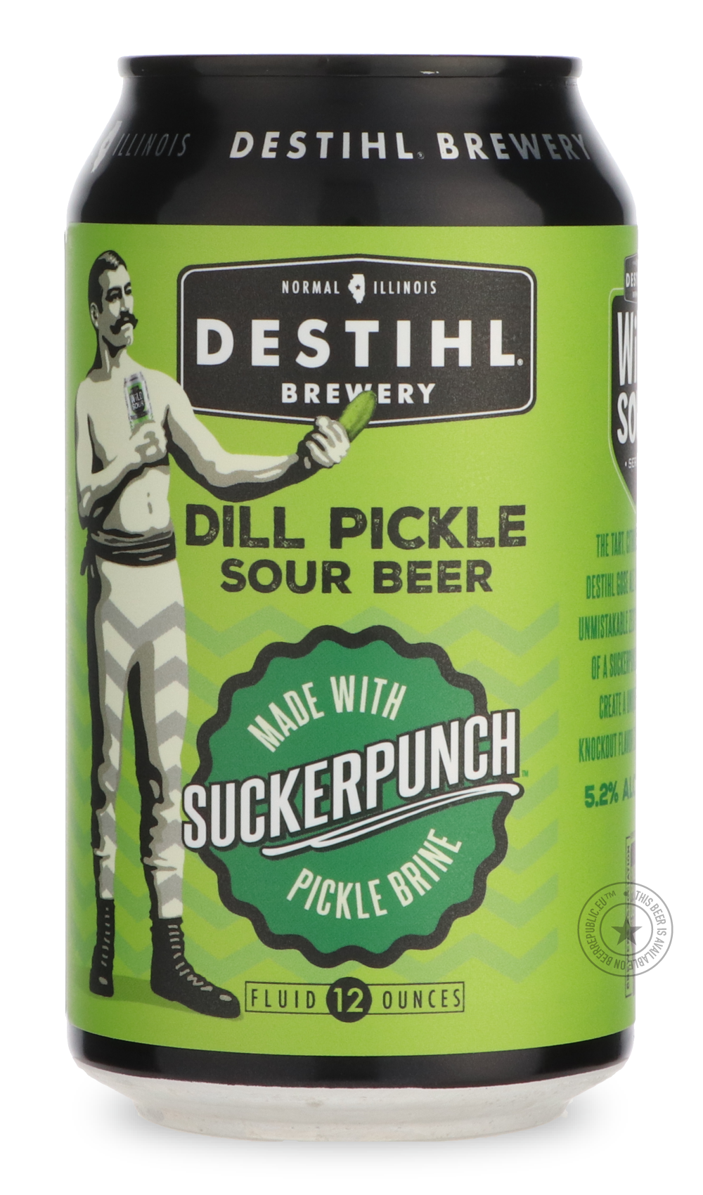 Destihl- Dill Pickle Sour Beer - SuckerPunch-Sour / Wild & Fruity- Only @ Beer Republic - The best online beer store for American & Canadian craft beer - Buy beer online from the USA and Canada - Bier online kopen - Amerikaans bier kopen - Craft beer store - Craft beer kopen - Amerikanisch bier kaufen - Bier online kaufen - Acheter biere online - IPA - Stout - Porter - New England IPA - Hazy IPA - Imperial Stout - Barrel Aged - Barrel Aged Imperial Stout - Brown - Dark beer - Blond - Blonde - Pilsner - Lage