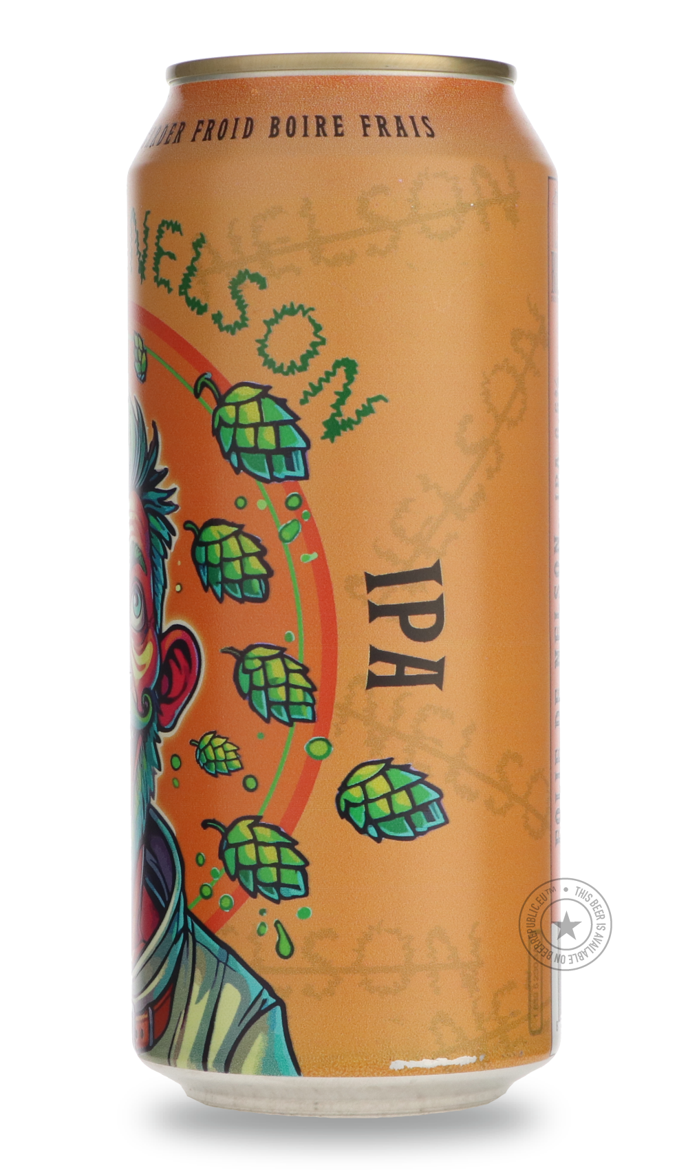 Brewskey- FOLIE DE NELSON-IPA- Only @ Beer Republic - The best online beer store for American & Canadian craft beer - Buy beer online from the USA and Canada - Bier online kopen - Amerikaans bier kopen - Craft beer store - Craft beer kopen - Amerikanisch bier kaufen - Bier online kaufen - Acheter biere online - IPA - Stout - Porter - New England IPA - Hazy IPA - Imperial Stout - Barrel Aged - Barrel Aged Imperial Stout - Brown - Dark beer - Blond - Blonde - Pilsner - Lager - Wheat - Weizen - Amber - Barley