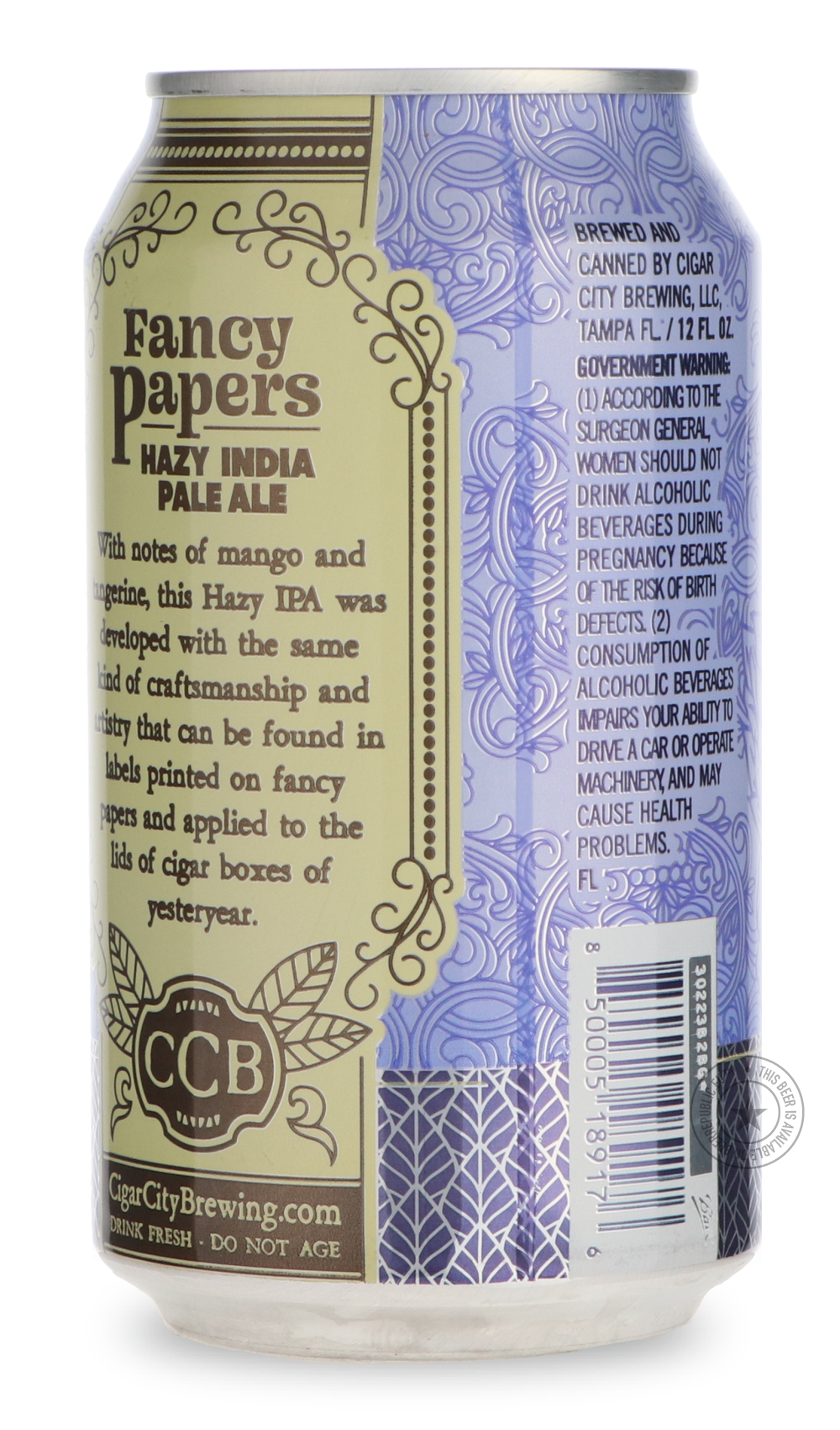 Cigar City- Fancy Papers-IPA- Only @ Beer Republic - The best online beer store for American & Canadian craft beer - Buy beer online from the USA and Canada - Bier online kopen - Amerikaans bier kopen - Craft beer store - Craft beer kopen - Amerikanisch bier kaufen - Bier online kaufen - Acheter biere online - IPA - Stout - Porter - New England IPA - Hazy IPA - Imperial Stout - Barrel Aged - Barrel Aged Imperial Stout - Brown - Dark beer - Blond - Blonde - Pilsner - Lager - Wheat - Weizen - Amber - Barley W