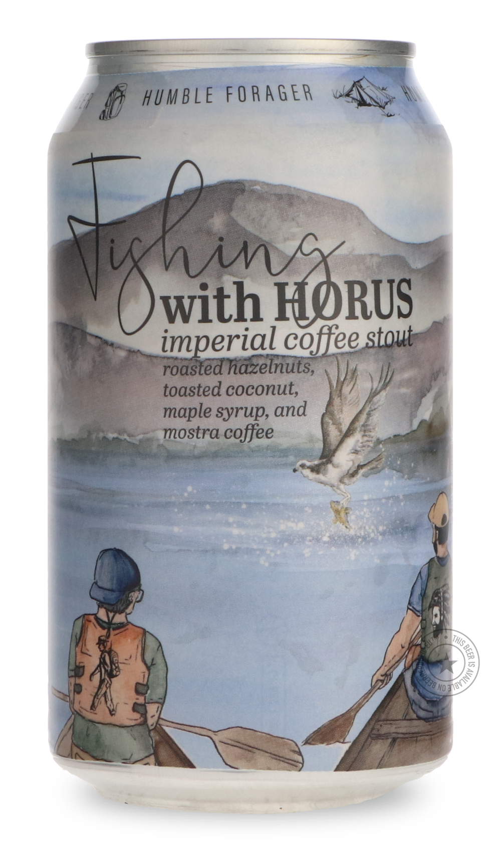 -Humble Forager- Fishing with Horus / Horus Aged-Stout & Porter- Only @ Beer Republic - The best online beer store for American & Canadian craft beer - Buy beer online from the USA and Canada - Bier online kopen - Amerikaans bier kopen - Craft beer store - Craft beer kopen - Amerikanisch bier kaufen - Bier online kaufen - Acheter biere online - IPA - Stout - Porter - New England IPA - Hazy IPA - Imperial Stout - Barrel Aged - Barrel Aged Imperial Stout - Brown - Dark beer - Blond - Blonde - Pilsner - Lager