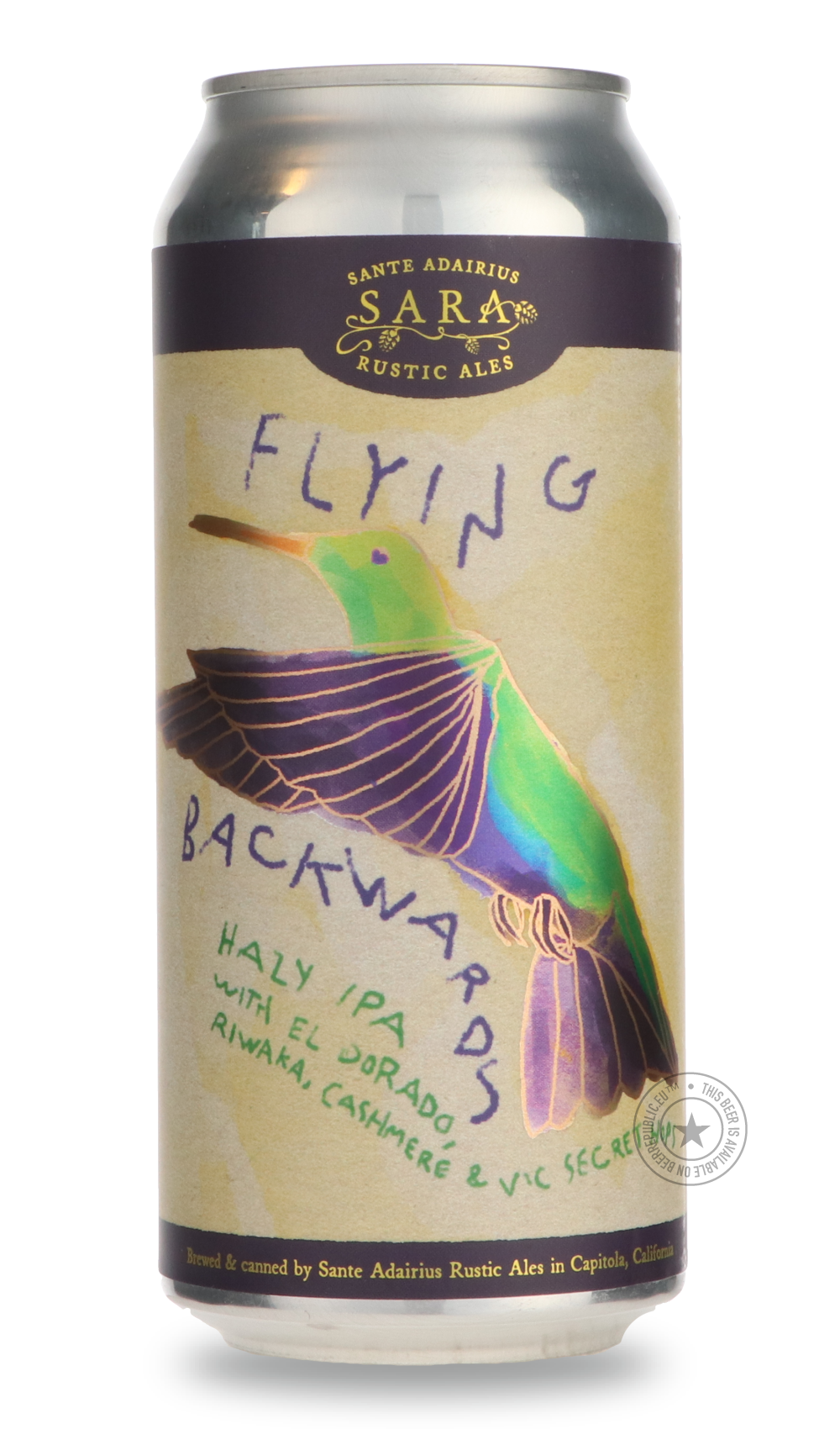 -Sante Adairius Rustic Ales- Flying Backwards-IPA- Only @ Beer Republic - The best online beer store for American & Canadian craft beer - Buy beer online from the USA and Canada - Bier online kopen - Amerikaans bier kopen - Craft beer store - Craft beer kopen - Amerikanisch bier kaufen - Bier online kaufen - Acheter biere online - IPA - Stout - Porter - New England IPA - Hazy IPA - Imperial Stout - Barrel Aged - Barrel Aged Imperial Stout - Brown - Dark beer - Blond - Blonde - Pilsner - Lager - Wheat - Weiz
