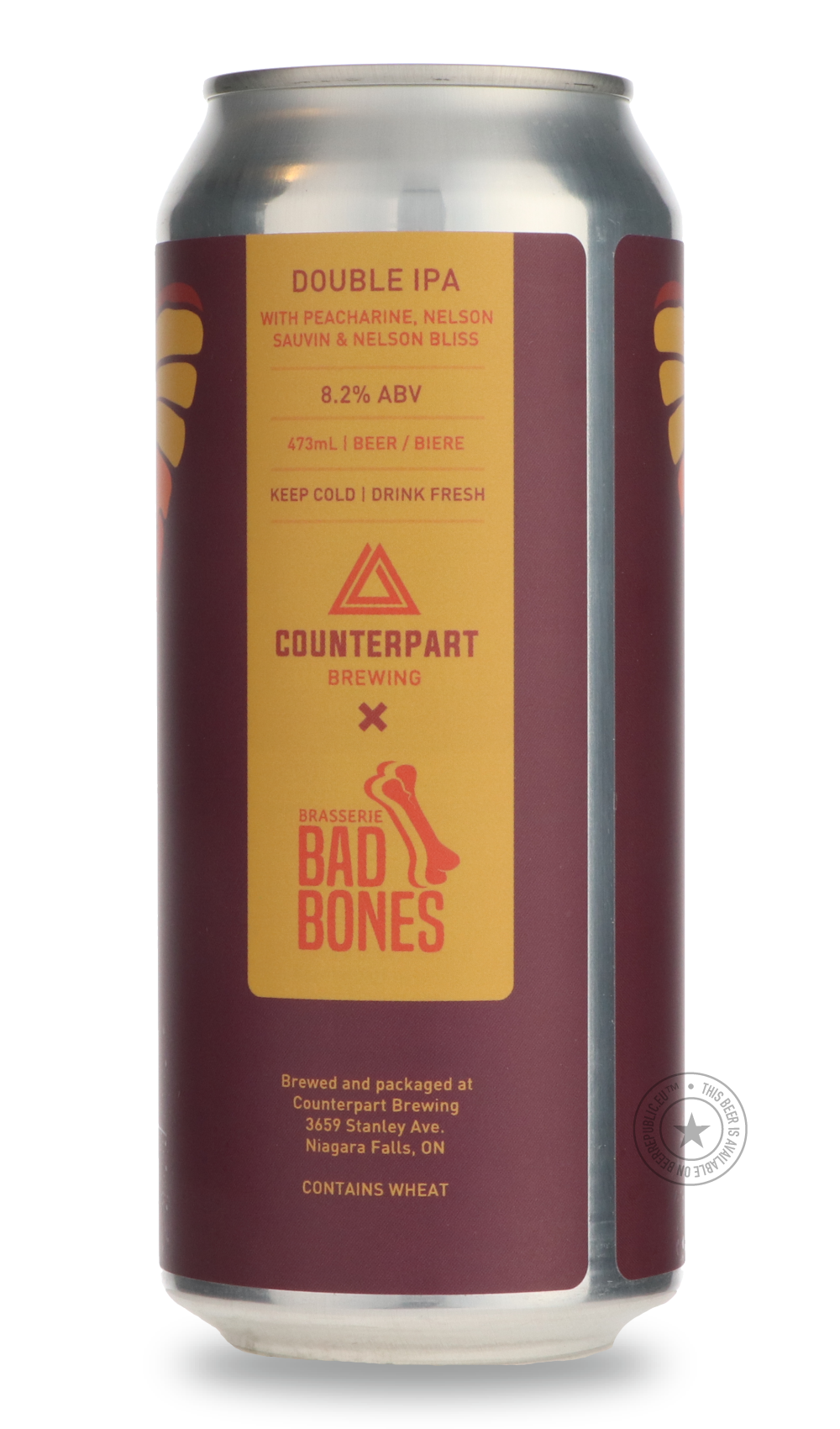 Counterpart- Fractured Dreams / Bad Bones-IPA- Only @ Beer Republic - The best online beer store for American & Canadian craft beer - Buy beer online from the USA and Canada - Bier online kopen - Amerikaans bier kopen - Craft beer store - Craft beer kopen - Amerikanisch bier kaufen - Bier online kaufen - Acheter biere online - IPA - Stout - Porter - New England IPA - Hazy IPA - Imperial Stout - Barrel Aged - Barrel Aged Imperial Stout - Brown - Dark beer - Blond - Blonde - Pilsner - Lager - Wheat - Weizen -