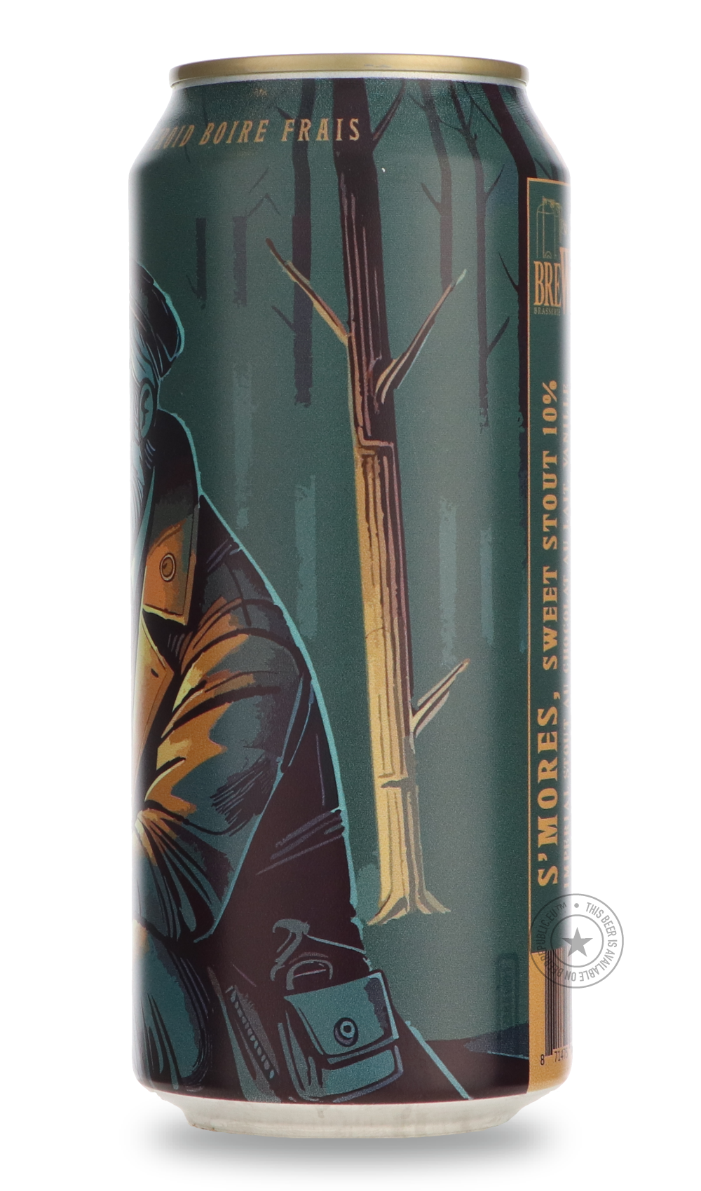 Brewskey- S'MORES-Stout & Porter- Only @ Beer Republic - The best online beer store for American & Canadian craft beer - Buy beer online from the USA and Canada - Bier online kopen - Amerikaans bier kopen - Craft beer store - Craft beer kopen - Amerikanisch bier kaufen - Bier online kaufen - Acheter biere online - IPA - Stout - Porter - New England IPA - Hazy IPA - Imperial Stout - Barrel Aged - Barrel Aged Imperial Stout - Brown - Dark beer - Blond - Blonde - Pilsner - Lager - Wheat - Weizen - Amber - Barl