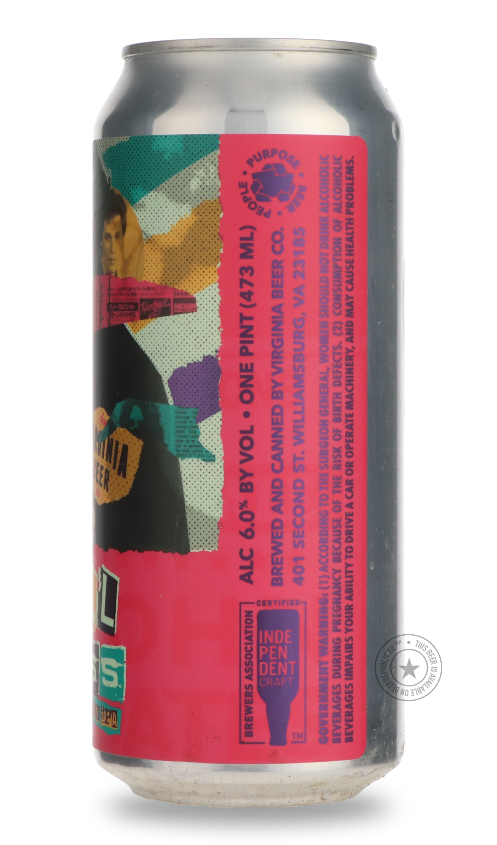 -The Virginia Beer Company- Hall Pass-IPA- Only @ Beer Republic - The best online beer store for American & Canadian craft beer - Buy beer online from the USA and Canada - Bier online kopen - Amerikaans bier kopen - Craft beer store - Craft beer kopen - Amerikanisch bier kaufen - Bier online kaufen - Acheter biere online - IPA - Stout - Porter - New England IPA - Hazy IPA - Imperial Stout - Barrel Aged - Barrel Aged Imperial Stout - Brown - Dark beer - Blond - Blonde - Pilsner - Lager - Wheat - Weizen - Amb