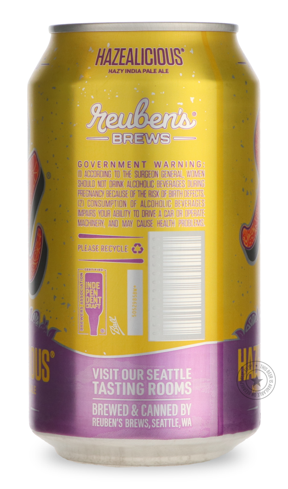 -Reuben's- Hazealiciuous-IPA- Only @ Beer Republic - The best online beer store for American & Canadian craft beer - Buy beer online from the USA and Canada - Bier online kopen - Amerikaans bier kopen - Craft beer store - Craft beer kopen - Amerikanisch bier kaufen - Bier online kaufen - Acheter biere online - IPA - Stout - Porter - New England IPA - Hazy IPA - Imperial Stout - Barrel Aged - Barrel Aged Imperial Stout - Brown - Dark beer - Blond - Blonde - Pilsner - Lager - Wheat - Weizen - Amber - Barley W