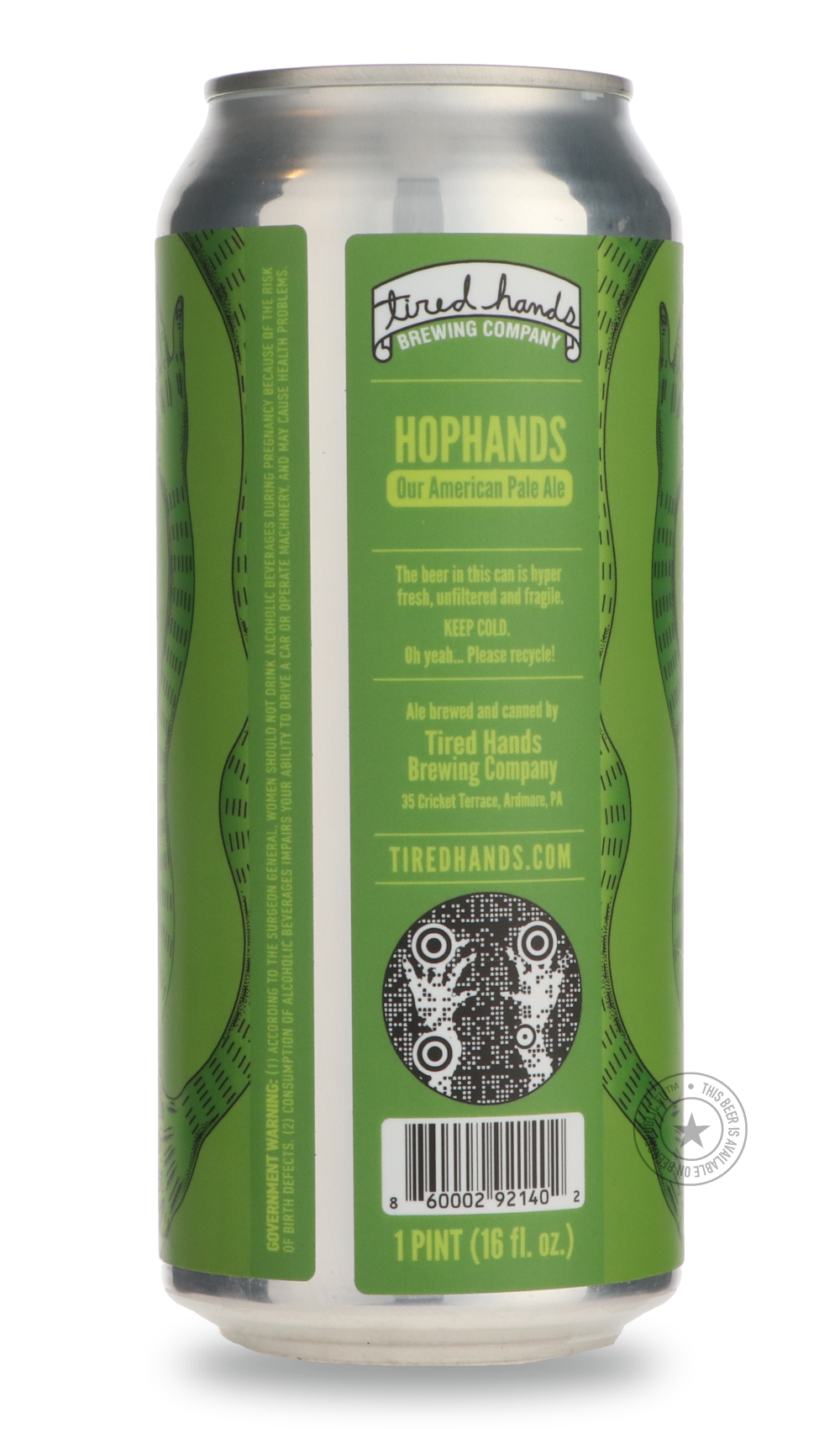 -Tired Hands- HopHands-Pale- Only @ Beer Republic - The best online beer store for American & Canadian craft beer - Buy beer online from the USA and Canada - Bier online kopen - Amerikaans bier kopen - Craft beer store - Craft beer kopen - Amerikanisch bier kaufen - Bier online kaufen - Acheter biere online - IPA - Stout - Porter - New England IPA - Hazy IPA - Imperial Stout - Barrel Aged - Barrel Aged Imperial Stout - Brown - Dark beer - Blond - Blonde - Pilsner - Lager - Wheat - Weizen - Amber - Barley Wi