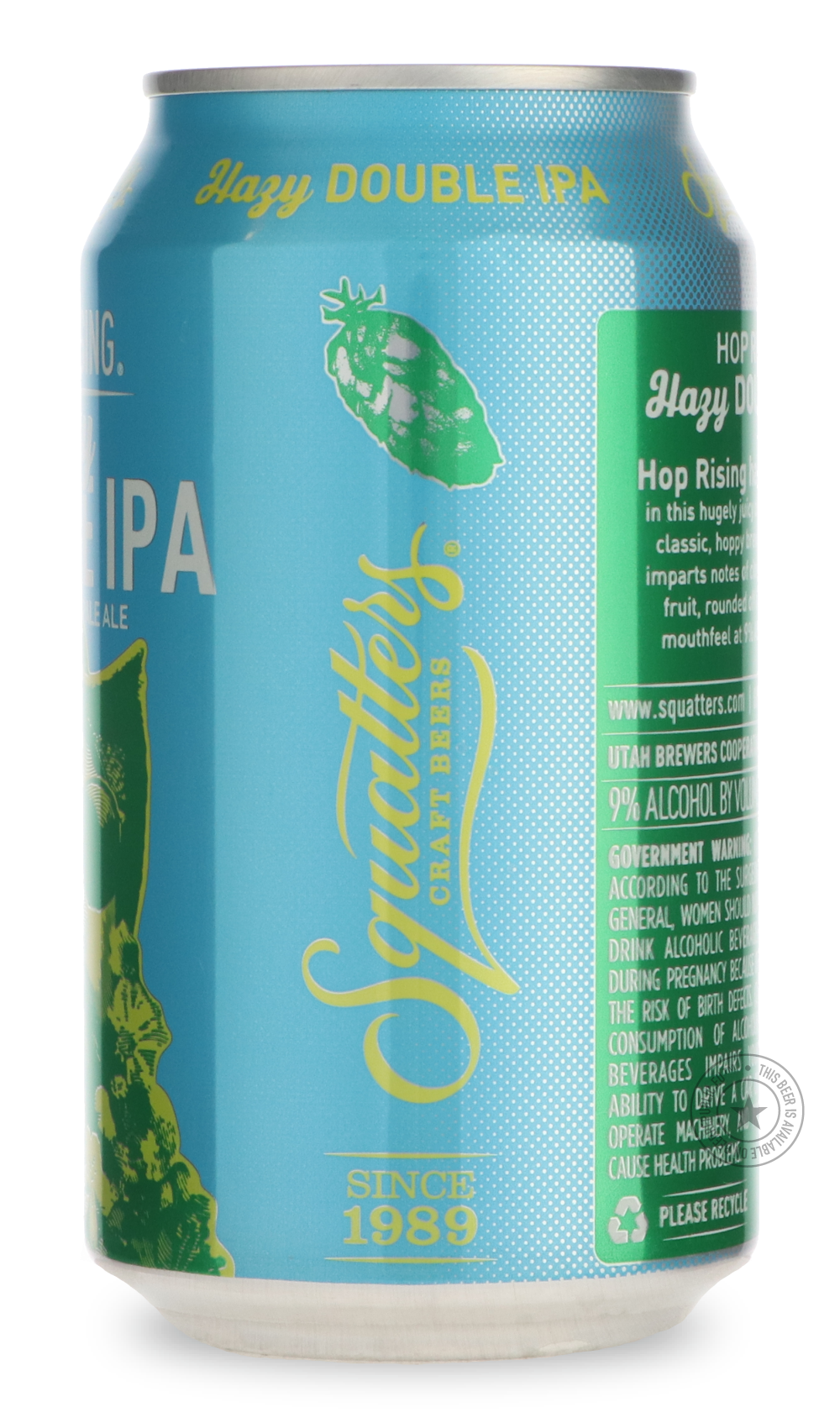 Squatters- Hop Rising Hazy-IPA- Only @ Beer Republic - The best online beer store for American & Canadian craft beer - Buy beer online from the USA and Canada - Bier online kopen - Amerikaans bier kopen - Craft beer store - Craft beer kopen - Amerikanisch bier kaufen - Bier online kaufen - Acheter biere online - IPA - Stout - Porter - New England IPA - Hazy IPA - Imperial Stout - Barrel Aged - Barrel Aged Imperial Stout - Brown - Dark beer - Blond - Blonde - Pilsner - Lager - Wheat - Weizen - Amber - Barley