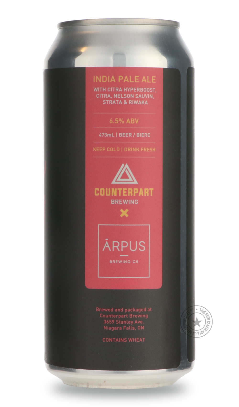Counterpart- Hunting For the Sun / Ārpus-IPA- Only @ Beer Republic - The best online beer store for American & Canadian craft beer - Buy beer online from the USA and Canada - Bier online kopen - Amerikaans bier kopen - Craft beer store - Craft beer kopen - Amerikanisch bier kaufen - Bier online kaufen - Acheter biere online - IPA - Stout - Porter - New England IPA - Hazy IPA - Imperial Stout - Barrel Aged - Barrel Aged Imperial Stout - Brown - Dark beer - Blond - Blonde - Pilsner - Lager - Wheat - Weizen -