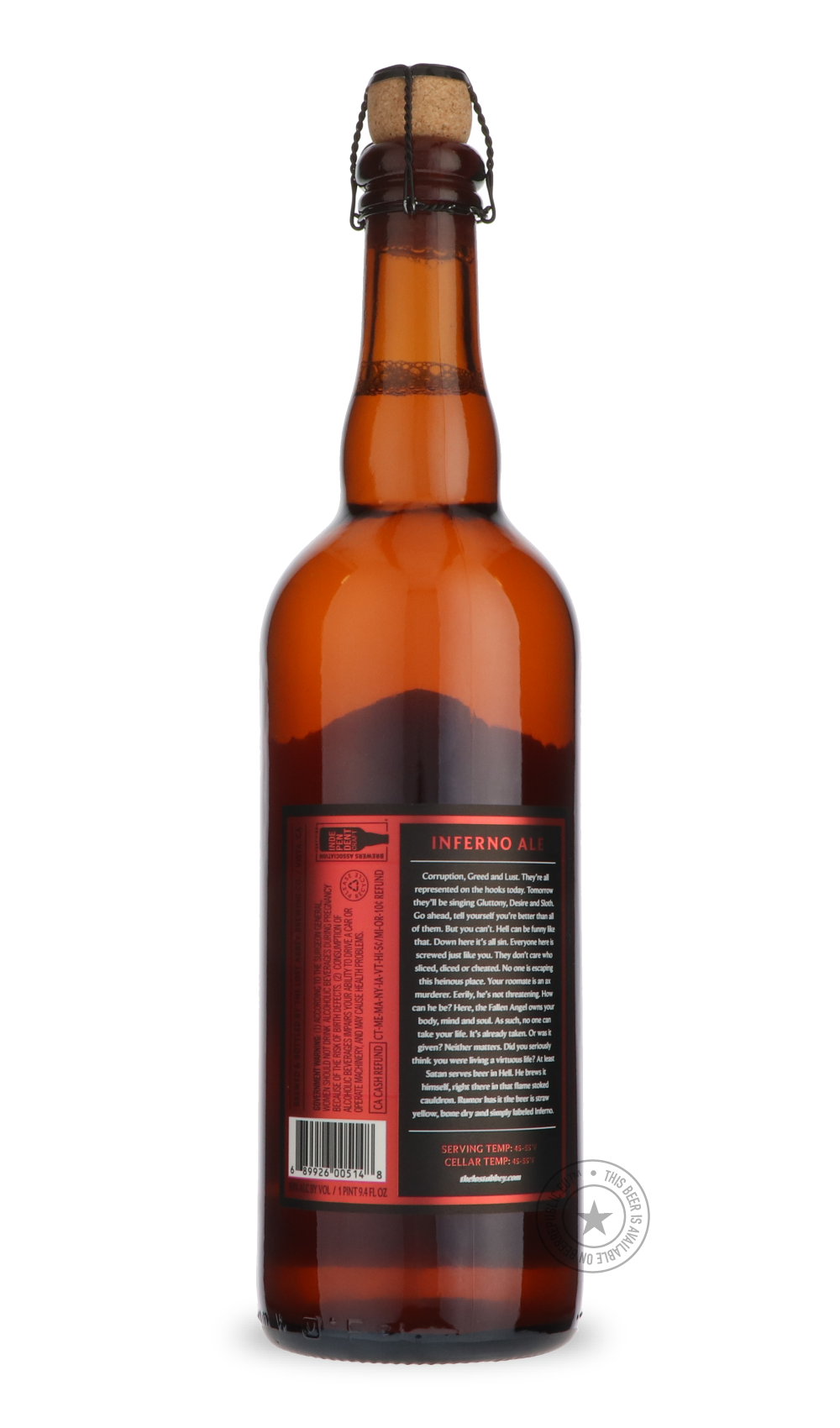 -Lost Abbey- Inferno Ale-Pale- Only @ Beer Republic - The best online beer store for American & Canadian craft beer - Buy beer online from the USA and Canada - Bier online kopen - Amerikaans bier kopen - Craft beer store - Craft beer kopen - Amerikanisch bier kaufen - Bier online kaufen - Acheter biere online - IPA - Stout - Porter - New England IPA - Hazy IPA - Imperial Stout - Barrel Aged - Barrel Aged Imperial Stout - Brown - Dark beer - Blond - Blonde - Pilsner - Lager - Wheat - Weizen - Amber - Barley