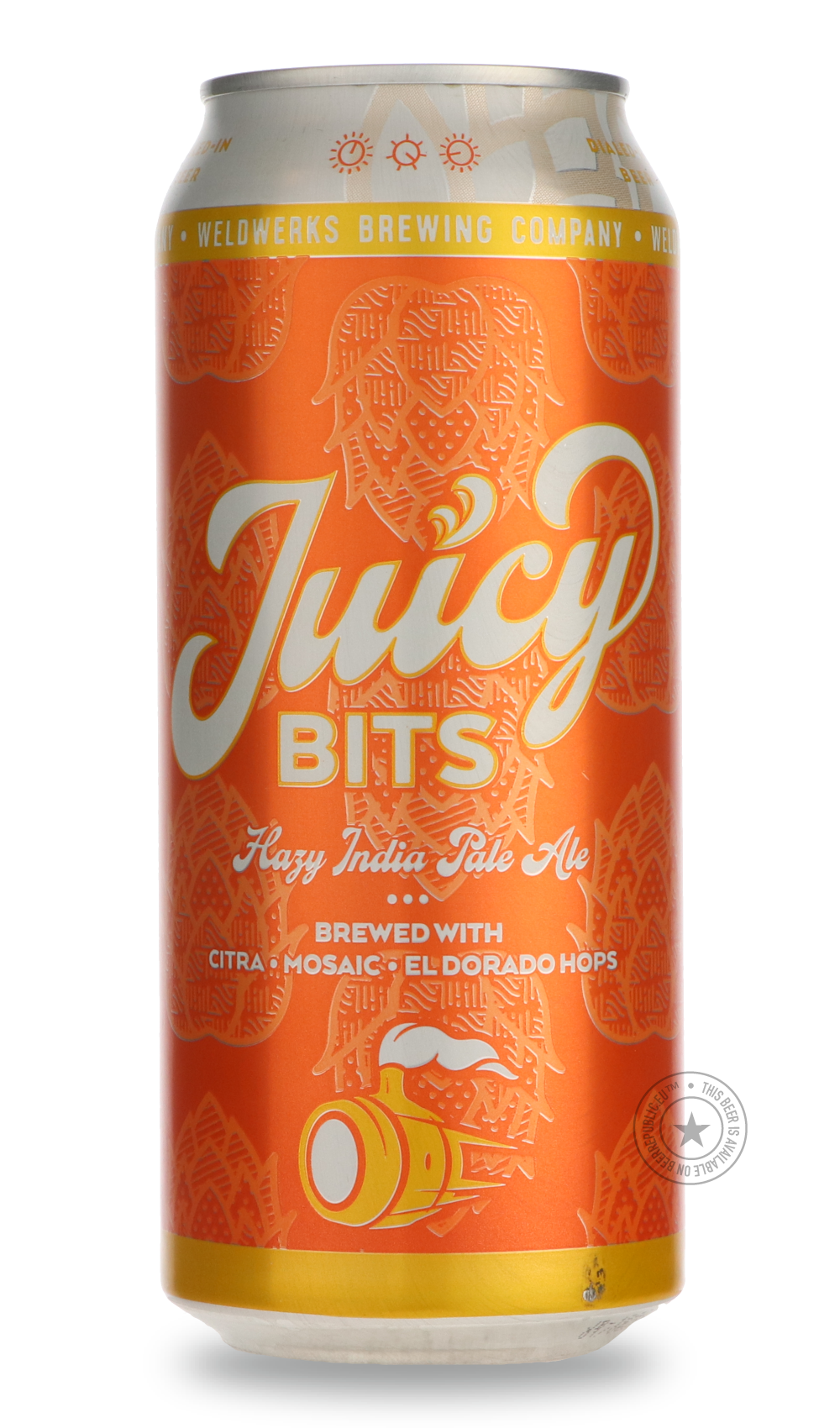 WeldWerks- Juicy Bits-IPA- Only @ Beer Republic - The best online beer store for American & Canadian craft beer - Buy beer online from the USA and Canada - Bier online kopen - Amerikaans bier kopen - Craft beer store - Craft beer kopen - Amerikanisch bier kaufen - Bier online kaufen - Acheter biere online - IPA - Stout - Porter - New England IPA - Hazy IPA - Imperial Stout - Barrel Aged - Barrel Aged Imperial Stout - Brown - Dark beer - Blond - Blonde - Pilsner - Lager - Wheat - Weizen - Amber - Barley Wine