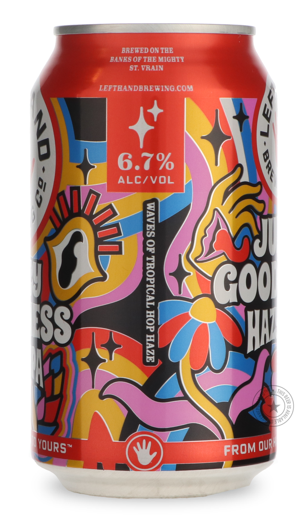 -Left Hand- Juicy Goodness Hazy IPA-IPA- Only @ Beer Republic - The best online beer store for American & Canadian craft beer - Buy beer online from the USA and Canada - Bier online kopen - Amerikaans bier kopen - Craft beer store - Craft beer kopen - Amerikanisch bier kaufen - Bier online kaufen - Acheter biere online - IPA - Stout - Porter - New England IPA - Hazy IPA - Imperial Stout - Barrel Aged - Barrel Aged Imperial Stout - Brown - Dark beer - Blond - Blonde - Pilsner - Lager - Wheat - Weizen - Amber