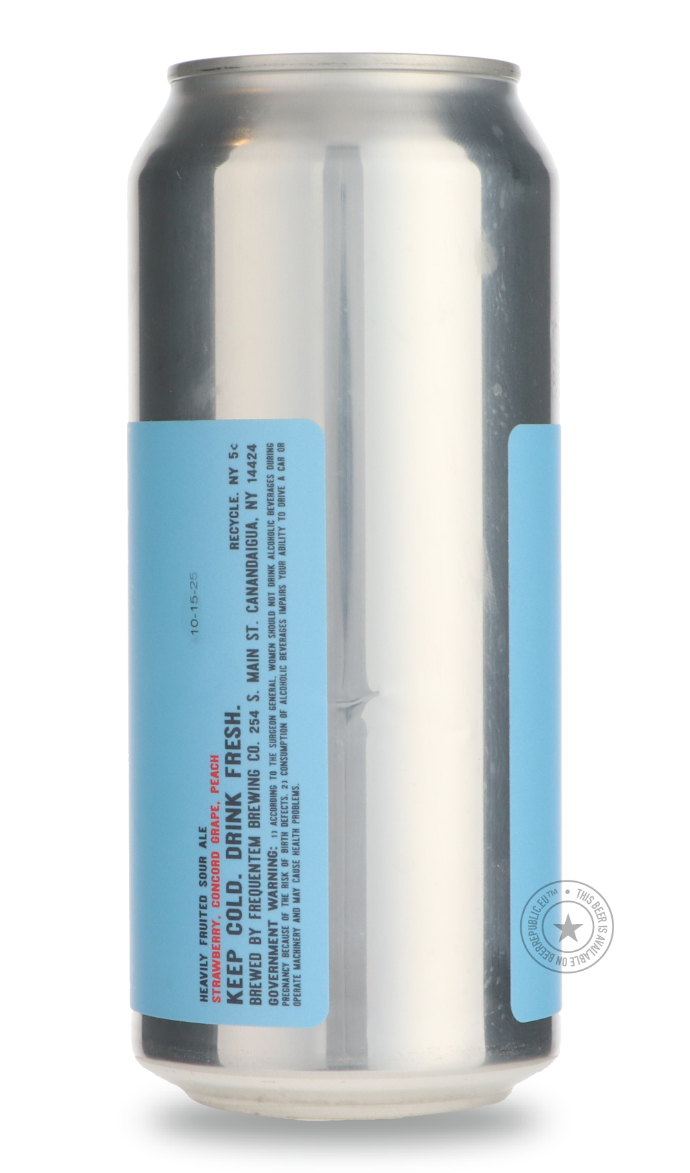 -Frequentem- Just Fruit (Strawberry, Concord Grape, Peach)-Sour / Wild & Fruity- Only @ Beer Republic - The best online beer store for American & Canadian craft beer - Buy beer online from the USA and Canada - Bier online kopen - Amerikaans bier kopen - Craft beer store - Craft beer kopen - Amerikanisch bier kaufen - Bier online kaufen - Acheter biere online - IPA - Stout - Porter - New England IPA - Hazy IPA - Imperial Stout - Barrel Aged - Barrel Aged Imperial Stout - Brown - Dark beer - Blond - Blonde -
