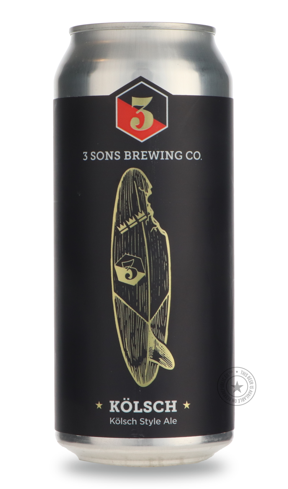 3 Sons- Kölsch-Pale- Only @ Beer Republic - The best online beer store for American & Canadian craft beer - Buy beer online from the USA and Canada - Bier online kopen - Amerikaans bier kopen - Craft beer store - Craft beer kopen - Amerikanisch bier kaufen - Bier online kaufen - Acheter biere online - IPA - Stout - Porter - New England IPA - Hazy IPA - Imperial Stout - Barrel Aged - Barrel Aged Imperial Stout - Brown - Dark beer - Blond - Blonde - Pilsner - Lager - Wheat - Weizen - Amber - Barley Wine - Qua