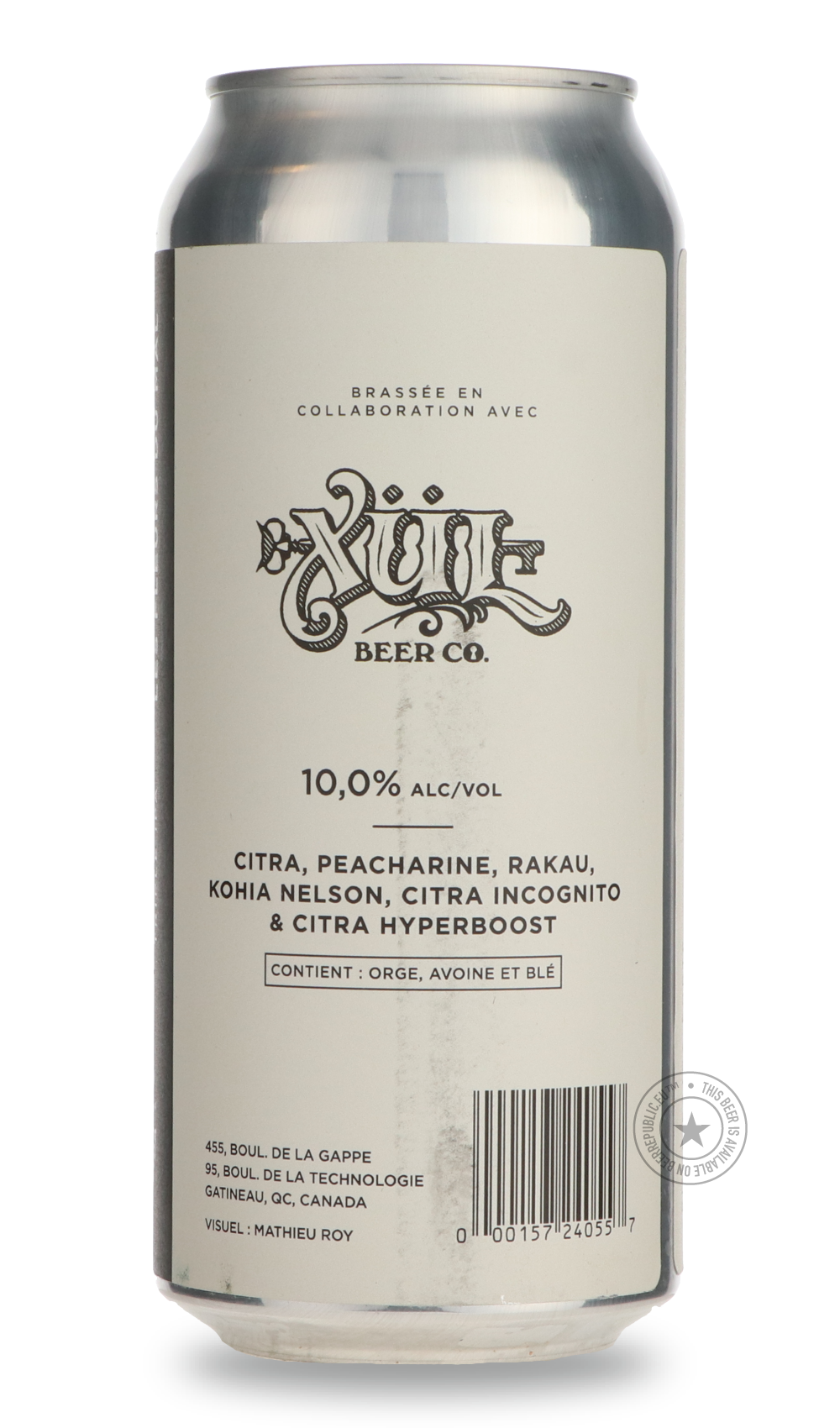 -Brasserie du Bas-Canada- Les Fleurs Du Mal / Xul-IPA- Only @ Beer Republic - The best online beer store for American & Canadian craft beer - Buy beer online from the USA and Canada - Bier online kopen - Amerikaans bier kopen - Craft beer store - Craft beer kopen - Amerikanisch bier kaufen - Bier online kaufen - Acheter biere online - IPA - Stout - Porter - New England IPA - Hazy IPA - Imperial Stout - Barrel Aged - Barrel Aged Imperial Stout - Brown - Dark beer - Blond - Blonde - Pilsner - Lager - Wheat -