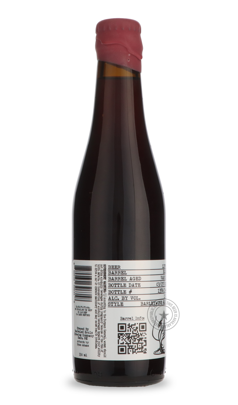 Barreled Souls- Life V-Brown & Dark- Only @ Beer Republic - The best online beer store for American & Canadian craft beer - Buy beer online from the USA and Canada - Bier online kopen - Amerikaans bier kopen - Craft beer store - Craft beer kopen - Amerikanisch bier kaufen - Bier online kaufen - Acheter biere online - IPA - Stout - Porter - New England IPA - Hazy IPA - Imperial Stout - Barrel Aged - Barrel Aged Imperial Stout - Brown - Dark beer - Blond - Blonde - Pilsner - Lager - Wheat - Weizen - Amber - B