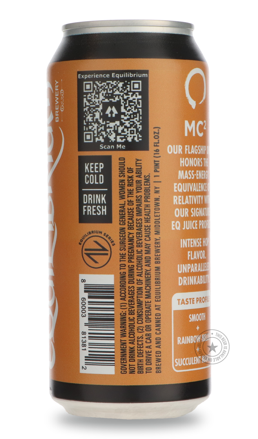 Equilibrium- MC²-IPA- Only @ Beer Republic - The best online beer store for American & Canadian craft beer - Buy beer online from the USA and Canada - Bier online kopen - Amerikaans bier kopen - Craft beer store - Craft beer kopen - Amerikanisch bier kaufen - Bier online kaufen - Acheter biere online - IPA - Stout - Porter - New England IPA - Hazy IPA - Imperial Stout - Barrel Aged - Barrel Aged Imperial Stout - Brown - Dark beer - Blond - Blonde - Pilsner - Lager - Wheat - Weizen - Amber - Barley Wine - Qu
