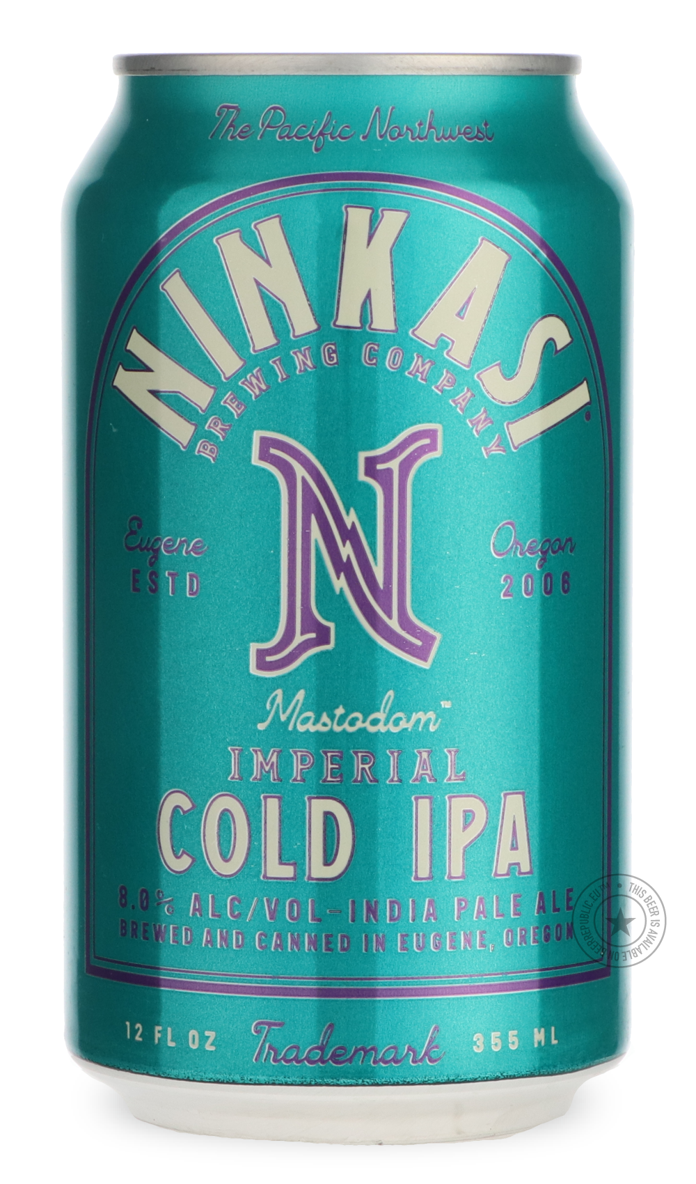 -Ninkasi- Mastodom-IPA- Only @ Beer Republic - The best online beer store for American & Canadian craft beer - Buy beer online from the USA and Canada - Bier online kopen - Amerikaans bier kopen - Craft beer store - Craft beer kopen - Amerikanisch bier kaufen - Bier online kaufen - Acheter biere online - IPA - Stout - Porter - New England IPA - Hazy IPA - Imperial Stout - Barrel Aged - Barrel Aged Imperial Stout - Brown - Dark beer - Blond - Blonde - Pilsner - Lager - Wheat - Weizen - Amber - Barley Wine - 