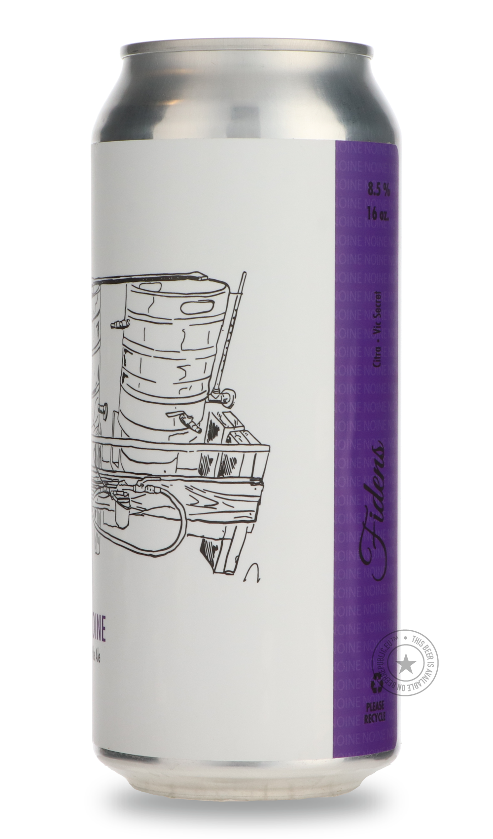 -Fidens- Noine Noine-IPA- Only @ Beer Republic - The best online beer store for American & Canadian craft beer - Buy beer online from the USA and Canada - Bier online kopen - Amerikaans bier kopen - Craft beer store - Craft beer kopen - Amerikanisch bier kaufen - Bier online kaufen - Acheter biere online - IPA - Stout - Porter - New England IPA - Hazy IPA - Imperial Stout - Barrel Aged - Barrel Aged Imperial Stout - Brown - Dark beer - Blond - Blonde - Pilsner - Lager - Wheat - Weizen - Amber - Barley Wine