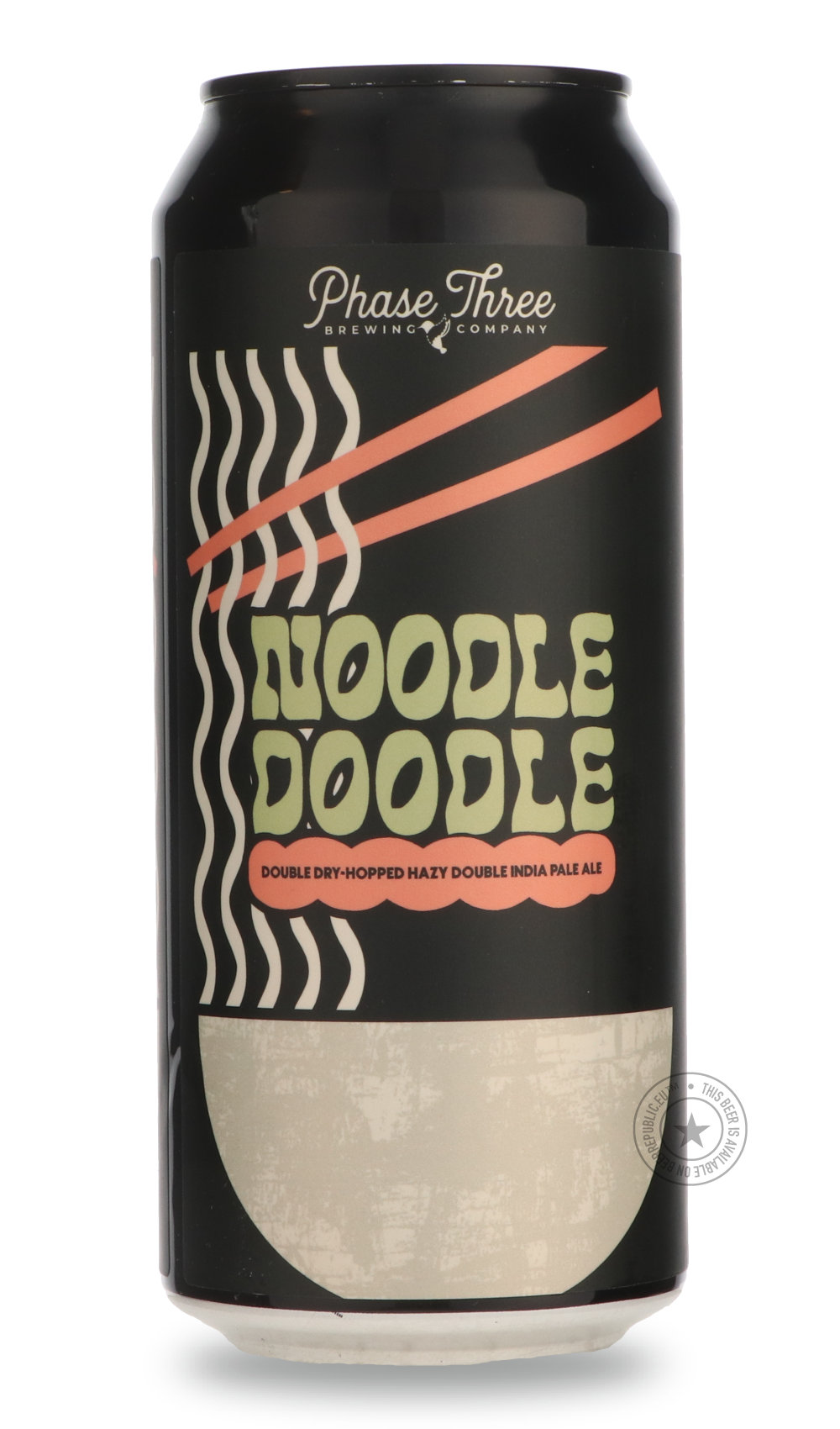 Phase Three- Noodle Doodle-IPA- Only @ Beer Republic - The best online beer store for American & Canadian craft beer - Buy beer online from the USA and Canada - Bier online kopen - Amerikaans bier kopen - Craft beer store - Craft beer kopen - Amerikanisch bier kaufen - Bier online kaufen - Acheter biere online - IPA - Stout - Porter - New England IPA - Hazy IPA - Imperial Stout - Barrel Aged - Barrel Aged Imperial Stout - Brown - Dark beer - Blond - Blonde - Pilsner - Lager - Wheat - Weizen - Amber - Barley