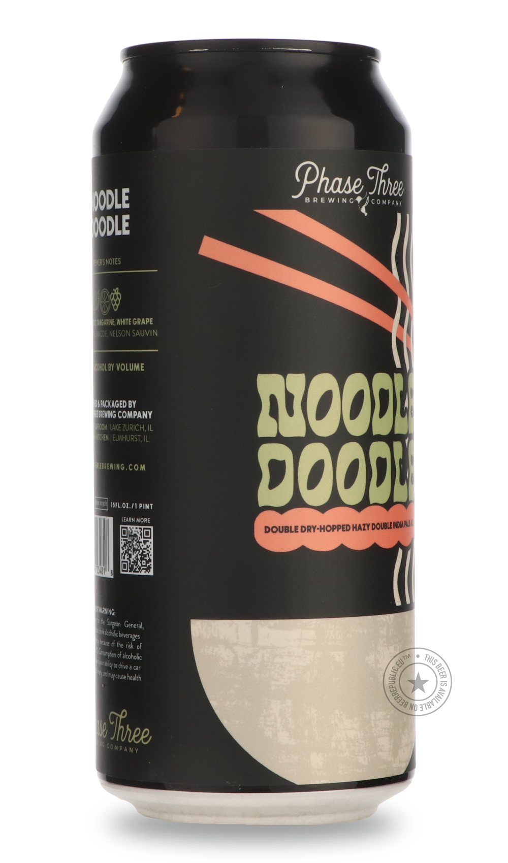 Phase Three- Noodle Doodle-IPA- Only @ Beer Republic - The best online beer store for American & Canadian craft beer - Buy beer online from the USA and Canada - Bier online kopen - Amerikaans bier kopen - Craft beer store - Craft beer kopen - Amerikanisch bier kaufen - Bier online kaufen - Acheter biere online - IPA - Stout - Porter - New England IPA - Hazy IPA - Imperial Stout - Barrel Aged - Barrel Aged Imperial Stout - Brown - Dark beer - Blond - Blonde - Pilsner - Lager - Wheat - Weizen - Amber - Barley