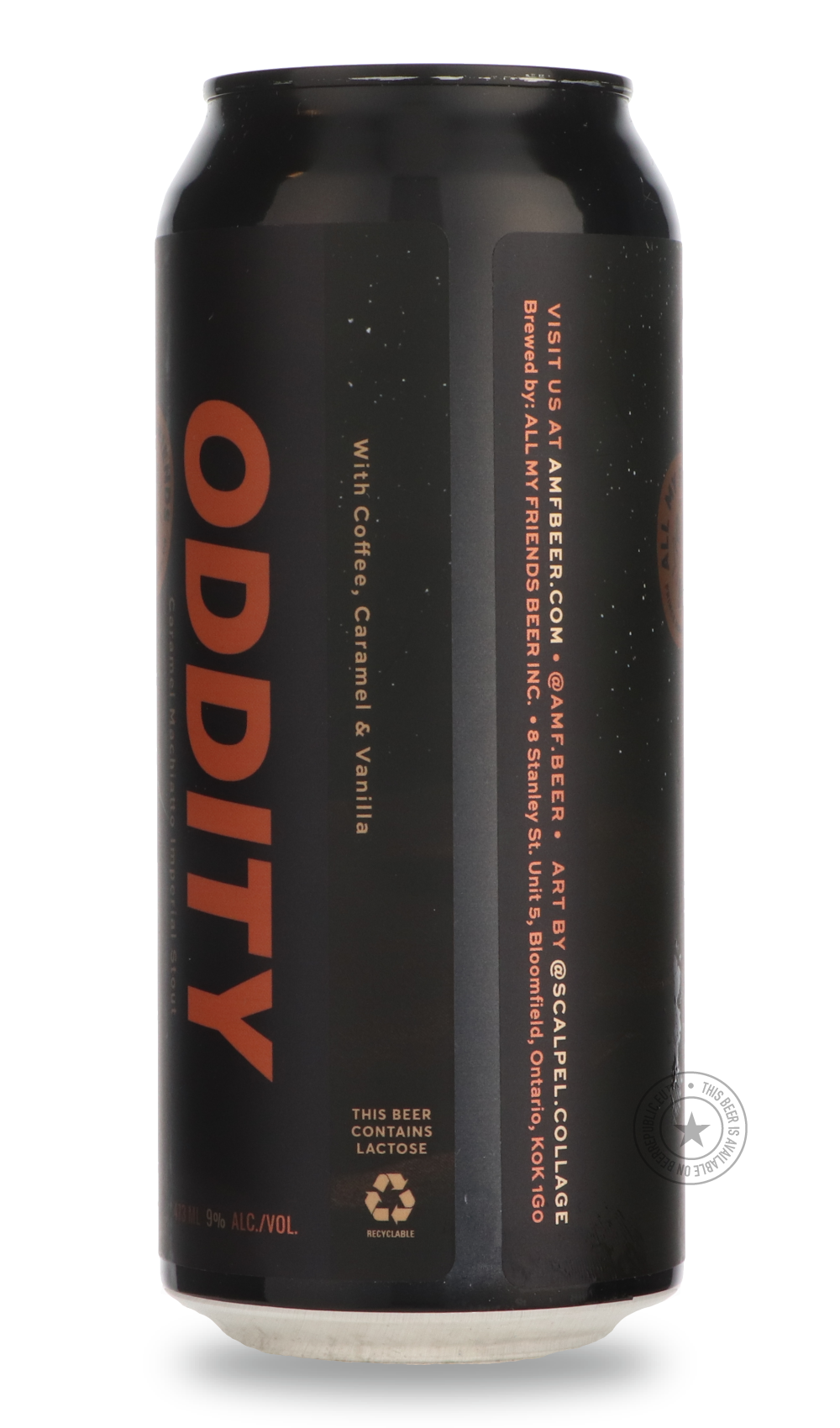 All My Friends- Oddity-Stout & Porter- Only @ Beer Republic - The best online beer store for American & Canadian craft beer - Buy beer online from the USA and Canada - Bier online kopen - Amerikaans bier kopen - Craft beer store - Craft beer kopen - Amerikanisch bier kaufen - Bier online kaufen - Acheter biere online - IPA - Stout - Porter - New England IPA - Hazy IPA - Imperial Stout - Barrel Aged - Barrel Aged Imperial Stout - Brown - Dark beer - Blond - Blonde - Pilsner - Lager - Wheat - Weizen - Amber -