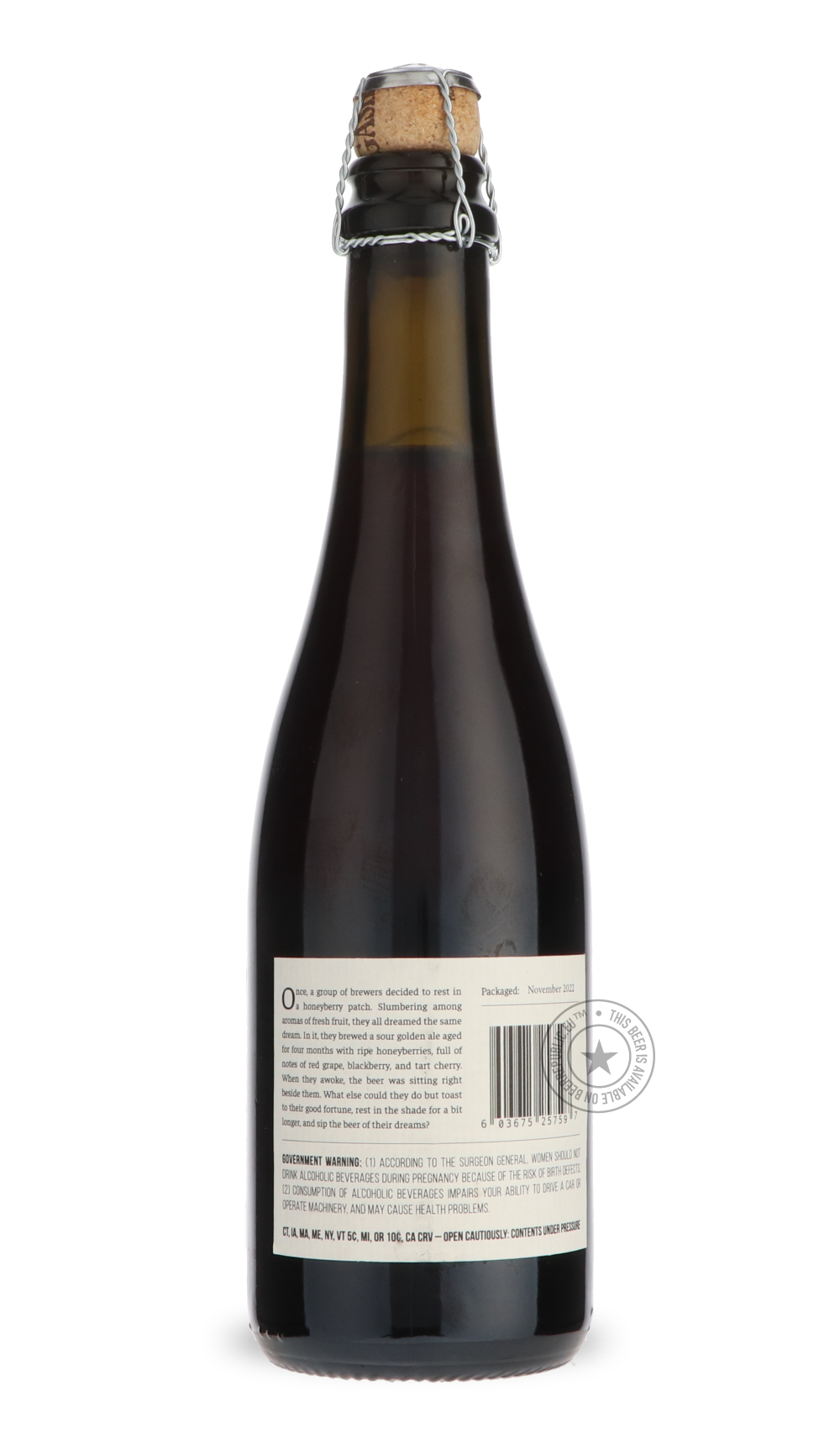 -Allagash- Once Upon An Orchard - Honeyberries-Sour / Wild & Fruity- Only @ Beer Republic - The best online beer store for American & Canadian craft beer - Buy beer online from the USA and Canada - Bier online kopen - Amerikaans bier kopen - Craft beer store - Craft beer kopen - Amerikanisch bier kaufen - Bier online kaufen - Acheter biere online - IPA - Stout - Porter - New England IPA - Hazy IPA - Imperial Stout - Barrel Aged - Barrel Aged Imperial Stout - Brown - Dark beer - Blond - Blonde - Pilsner - La
