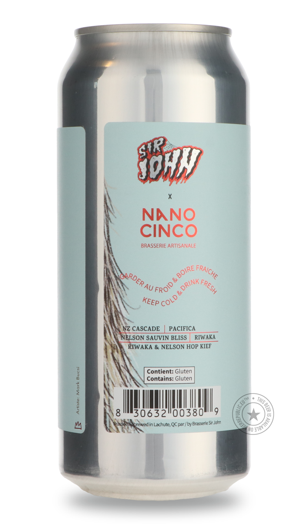 Sir John- P'tit Monstre / Nano Cinco-IPA- Only @ Beer Republic - The best online beer store for American & Canadian craft beer - Buy beer online from the USA and Canada - Bier online kopen - Amerikaans bier kopen - Craft beer store - Craft beer kopen - Amerikanisch bier kaufen - Bier online kaufen - Acheter biere online - IPA - Stout - Porter - New England IPA - Hazy IPA - Imperial Stout - Barrel Aged - Barrel Aged Imperial Stout - Brown - Dark beer - Blond - Blonde - Pilsner - Lager - Wheat - Weizen - Ambe