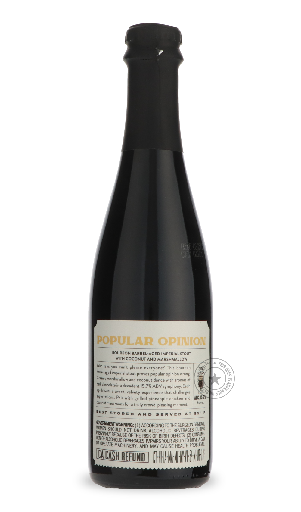 The Bruery- Popular Opinion-Stout & Porter- Only @ Beer Republic - The best online beer store for American & Canadian craft beer - Buy beer online from the USA and Canada - Bier online kopen - Amerikaans bier kopen - Craft beer store - Craft beer kopen - Amerikanisch bier kaufen - Bier online kaufen - Acheter biere online - IPA - Stout - Porter - New England IPA - Hazy IPA - Imperial Stout - Barrel Aged - Barrel Aged Imperial Stout - Brown - Dark beer - Blond - Blonde - Pilsner - Lager - Wheat - Weizen - Am