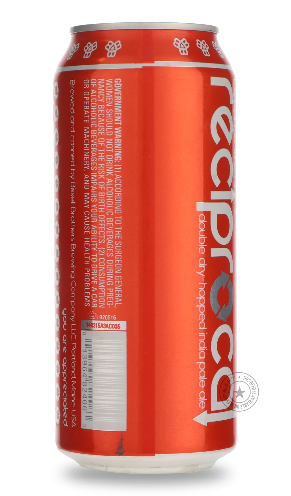 -Bissell Brothers- Reciprocal-IPA- Only @ Beer Republic - The best online beer store for American & Canadian craft beer - Buy beer online from the USA and Canada - Bier online kopen - Amerikaans bier kopen - Craft beer store - Craft beer kopen - Amerikanisch bier kaufen - Bier online kaufen - Acheter biere online - IPA - Stout - Porter - New England IPA - Hazy IPA - Imperial Stout - Barrel Aged - Barrel Aged Imperial Stout - Brown - Dark beer - Blond - Blonde - Pilsner - Lager - Wheat - Weizen - Amber - Bar