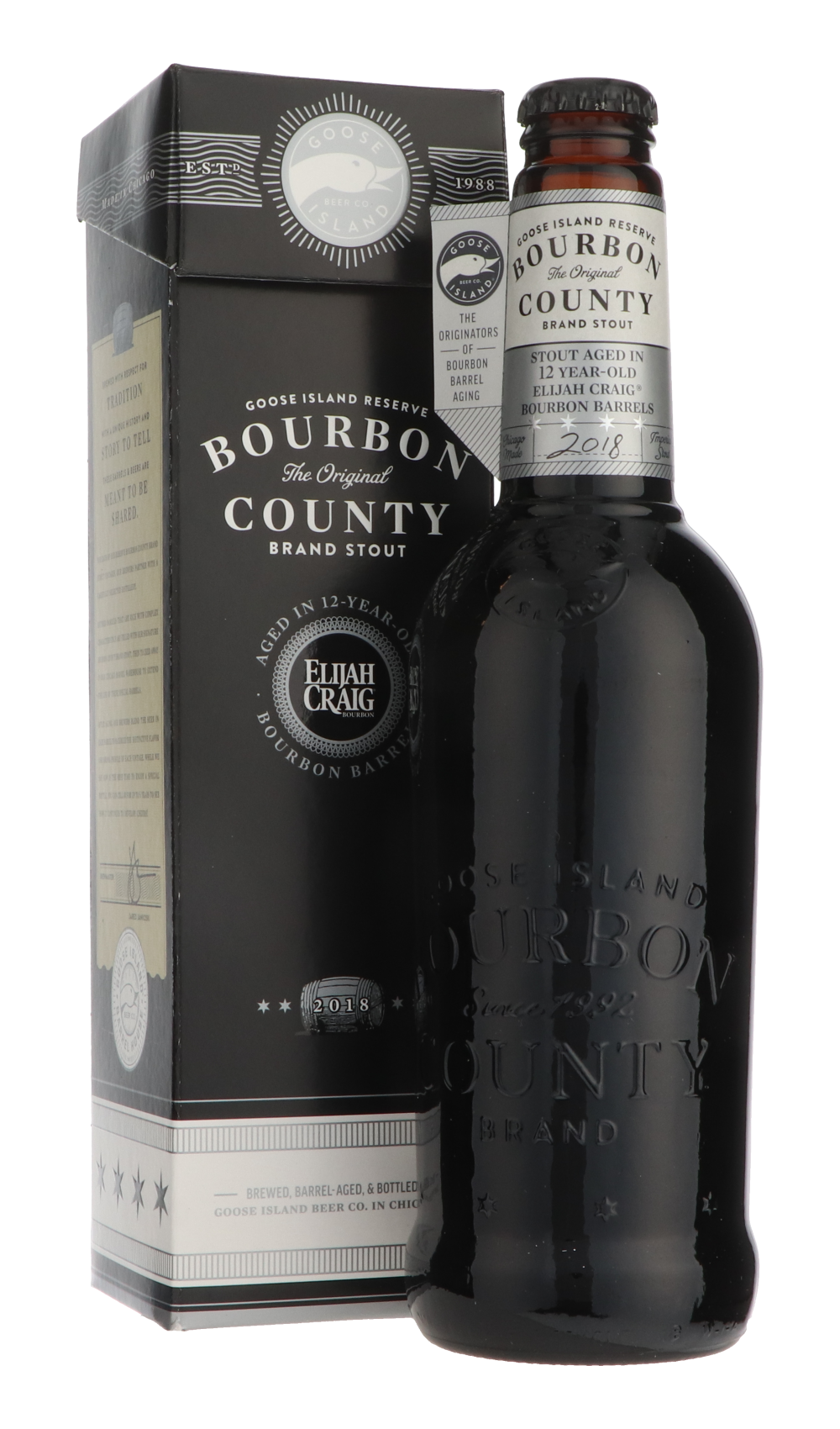 -Goose Island- Reserve Bourbon County Brand Stout (2018)-Stout & Porter- Only @ Beer Republic - The best online beer store for American & Canadian craft beer - Buy beer online from the USA and Canada - Bier online kopen - Amerikaans bier kopen - Craft beer store - Craft beer kopen - Amerikanisch bier kaufen - Bier online kaufen - Acheter biere online - IPA - Stout - Porter - New England IPA - Hazy IPA - Imperial Stout - Barrel Aged - Barrel Aged Imperial Stout - Brown - Dark beer - Blond - Blonde - Pilsner