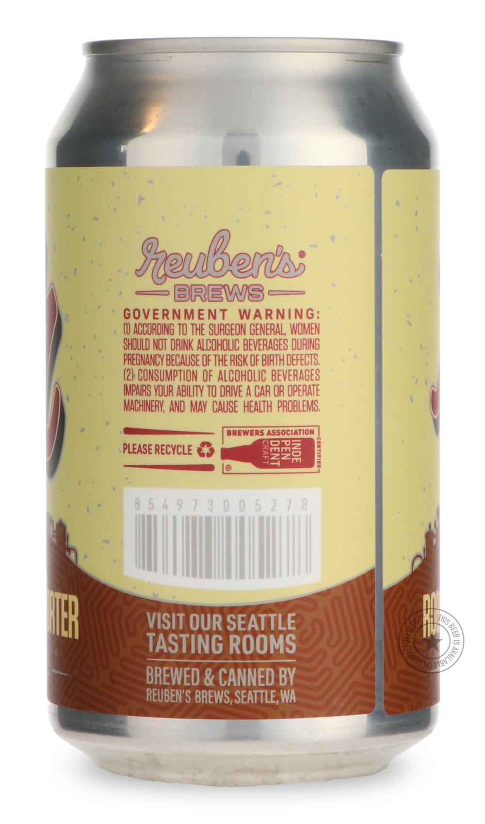 -Reuben's- Robust Porter-Stout & Porter- Only @ Beer Republic - The best online beer store for American & Canadian craft beer - Buy beer online from the USA and Canada - Bier online kopen - Amerikaans bier kopen - Craft beer store - Craft beer kopen - Amerikanisch bier kaufen - Bier online kaufen - Acheter biere online - IPA - Stout - Porter - New England IPA - Hazy IPA - Imperial Stout - Barrel Aged - Barrel Aged Imperial Stout - Brown - Dark beer - Blond - Blonde - Pilsner - Lager - Wheat - Weizen - Amber
