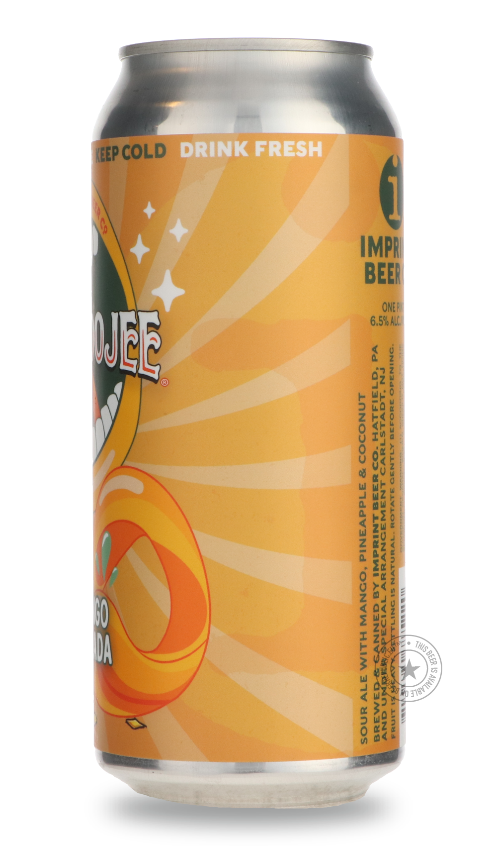 -Imprint- Schmoojee Mango Colada-Sour / Wild & Fruity- Only @ Beer Republic - The best online beer store for American & Canadian craft beer - Buy beer online from the USA and Canada - Bier online kopen - Amerikaans bier kopen - Craft beer store - Craft beer kopen - Amerikanisch bier kaufen - Bier online kaufen - Acheter biere online - IPA - Stout - Porter - New England IPA - Hazy IPA - Imperial Stout - Barrel Aged - Barrel Aged Imperial Stout - Brown - Dark beer - Blond - Blonde - Pilsner - Lager - Wheat -