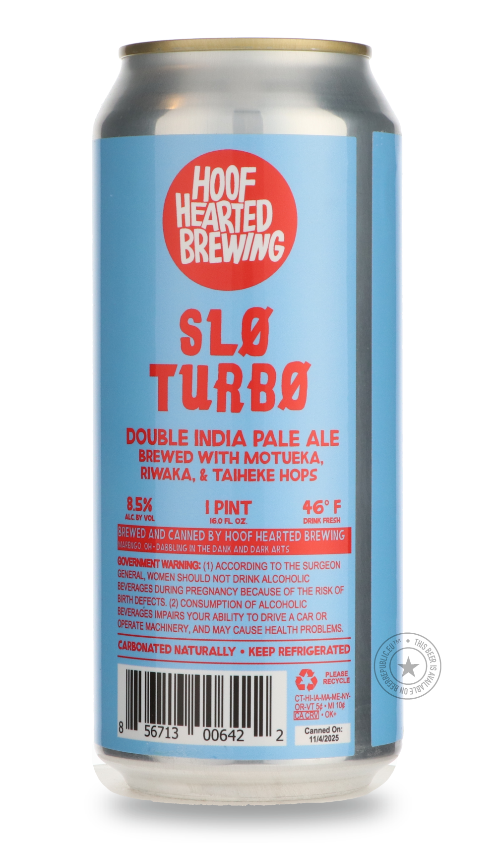 Hoof Hearted- Slø Turbo 2025-IPA- Only @ Beer Republic - The best online beer store for American & Canadian craft beer - Buy beer online from the USA and Canada - Bier online kopen - Amerikaans bier kopen - Craft beer store - Craft beer kopen - Amerikanisch bier kaufen - Bier online kaufen - Acheter biere online - IPA - Stout - Porter - New England IPA - Hazy IPA - Imperial Stout - Barrel Aged - Barrel Aged Imperial Stout - Brown - Dark beer - Blond - Blonde - Pilsner - Lager - Wheat - Weizen - Amber - Barl