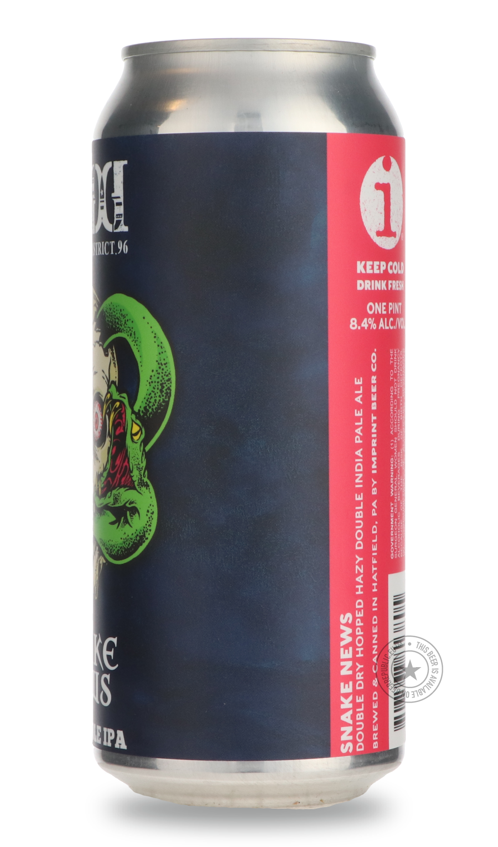 -Imprint- Snake News / District 96-IPA- Only @ Beer Republic - The best online beer store for American & Canadian craft beer - Buy beer online from the USA and Canada - Bier online kopen - Amerikaans bier kopen - Craft beer store - Craft beer kopen - Amerikanisch bier kaufen - Bier online kaufen - Acheter biere online - IPA - Stout - Porter - New England IPA - Hazy IPA - Imperial Stout - Barrel Aged - Barrel Aged Imperial Stout - Brown - Dark beer - Blond - Blonde - Pilsner - Lager - Wheat - Weizen - Amber
